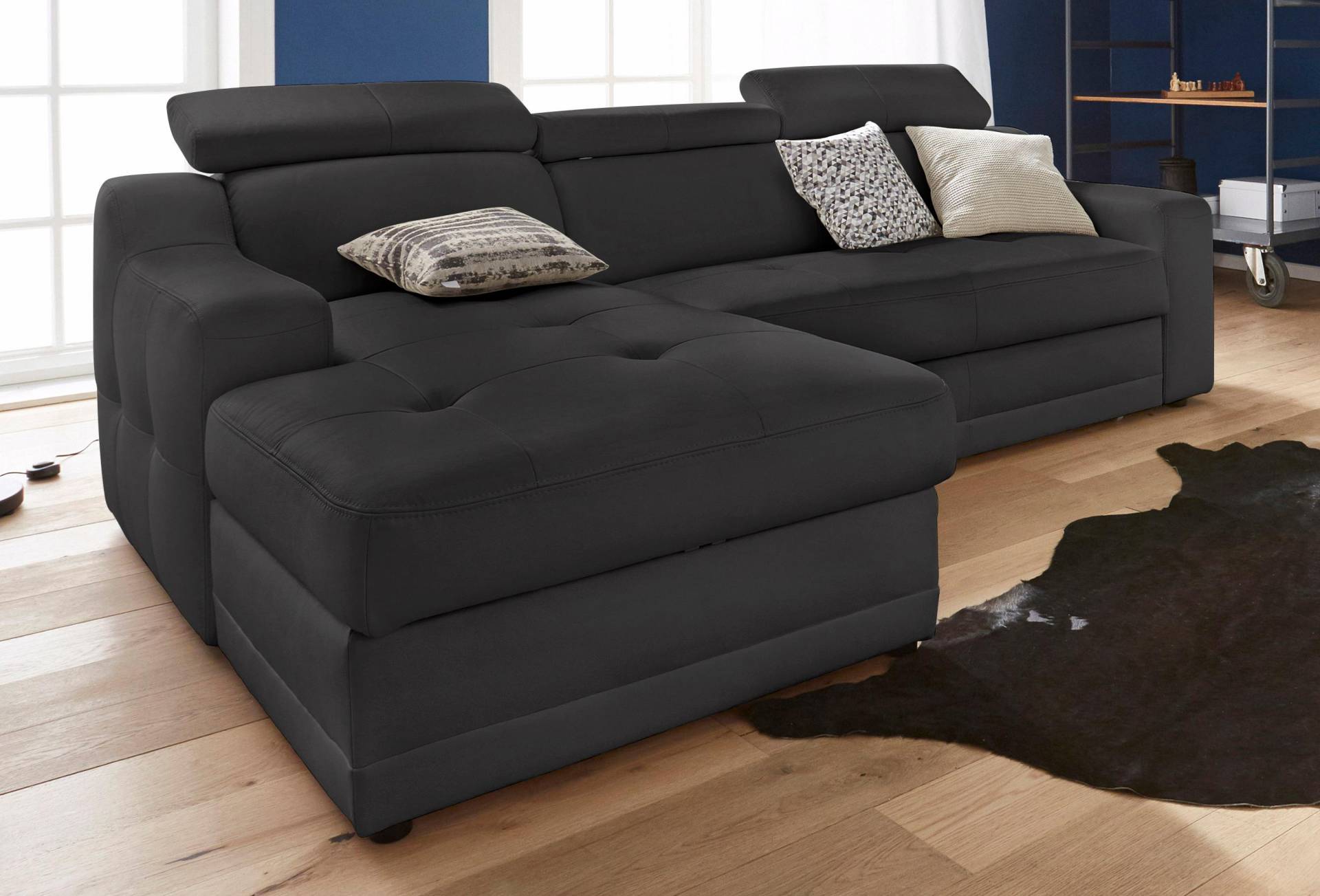 exxpo - sofa fashion Ecksofa »Lotos, bequem und funktionell, L-Form«, mit Kopf- bzw. Rückenverstellung, wahlweise mit Bettfunktion exxpo - sofa fashion Ecksofa »Lotos, bequem und funktionell, L-Form«, mit Kopf- bzw. Rückenverstellung, wahlweise mit Bettfunktion von exxpo - sofa fashion