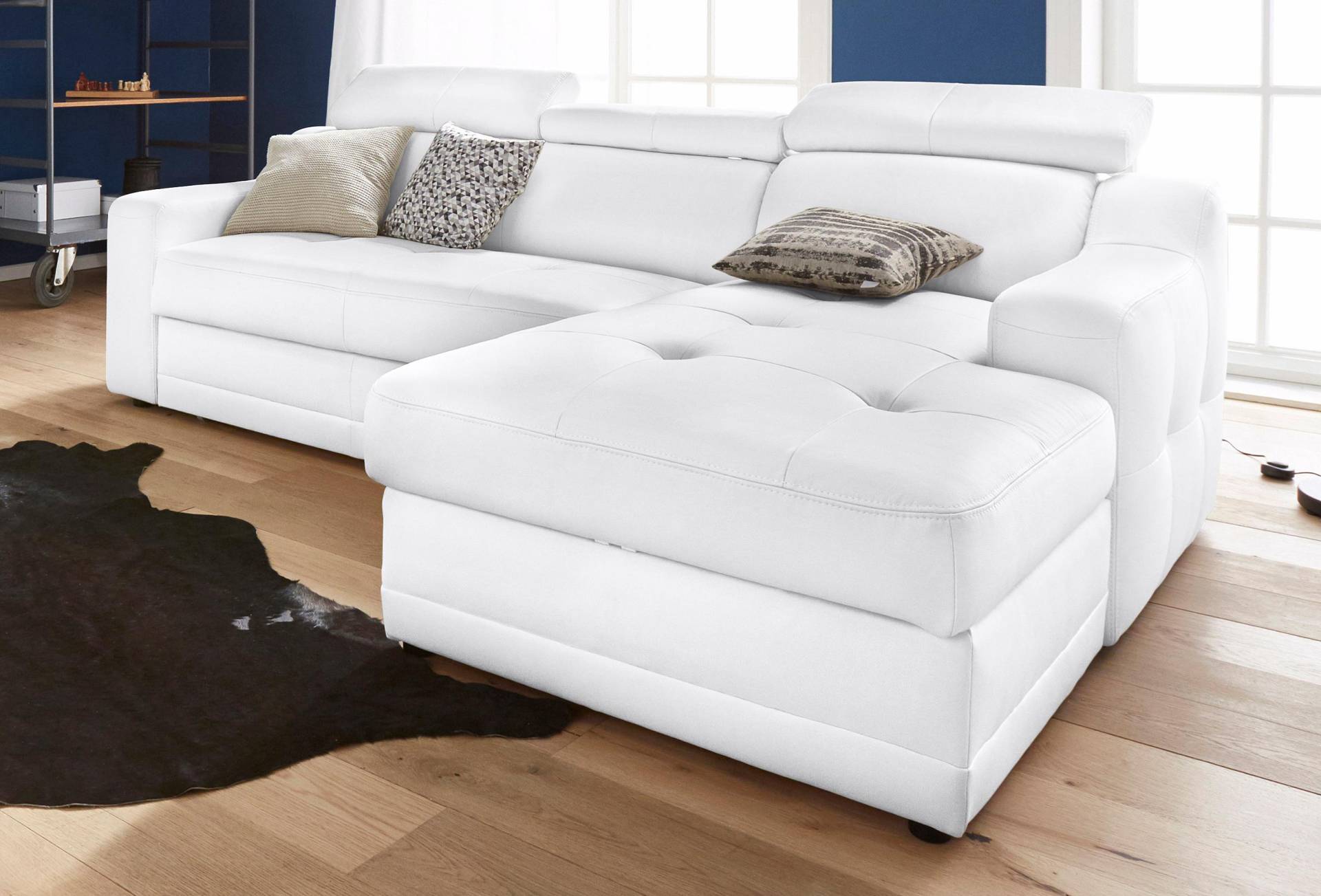 exxpo - sofa fashion Ecksofa »Lotos, bequem und funktionell, L-Form«, mit Kopf- bzw. Rückenverstellung, wahlweise mit Bettfunktion exxpo - sofa fashion Ecksofa »Lotos, bequem und funktionell, L-Form«, mit Kopf- bzw. Rückenverstellung, wahlweise mit Bettfunktion von exxpo - sofa fashion