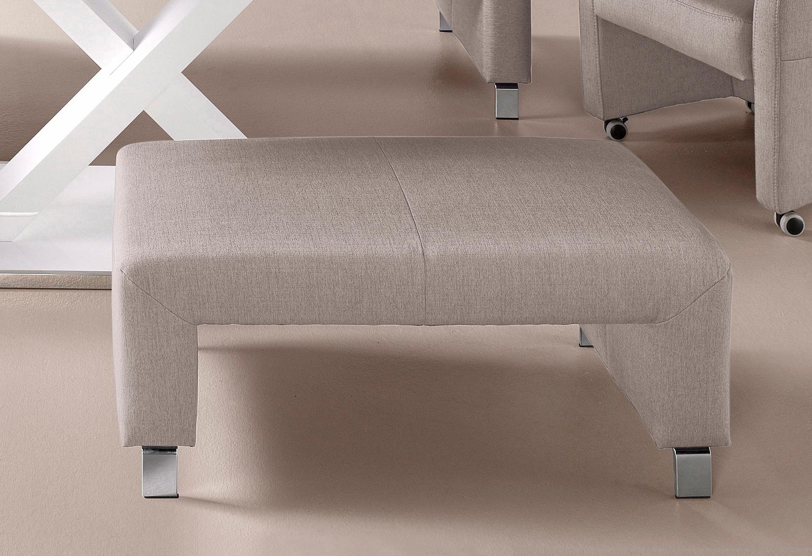 exxpo - sofa fashion Polsterhocker »Intenso, Hocker, modern, wahlweise in Leder oder Textil«, hohe Bodenfreiheit, frei im Raum stellbar, hoher Sitzkomfort exxpo - sofa fashion Polsterhocker »Intenso, Hocker, modern, wahlweise in Leder oder Textil«, hohe Bodenfreiheit, frei im Raum stellbar, hoher Sitzkomfort von exxpo - sofa fashion