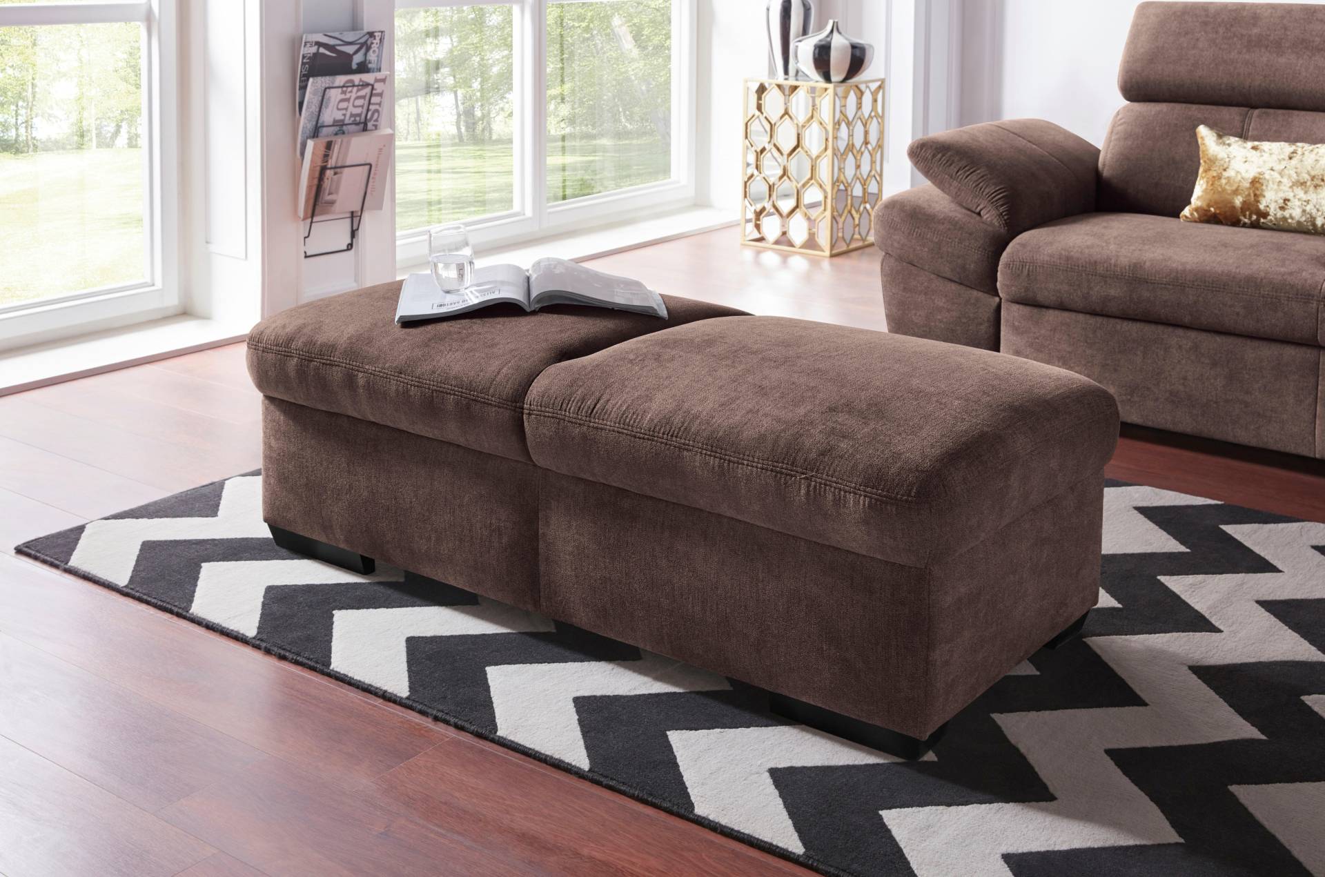 exxpo - sofa fashion Hocker »Salerno, Bankhocker mit tollem Sitzkomfort«, zeitlos und elegant exxpo - sofa fashion Hocker »Salerno, Bankhocker mit tollem Sitzkomfort«, zeitlos und elegant von exxpo - sofa fashion