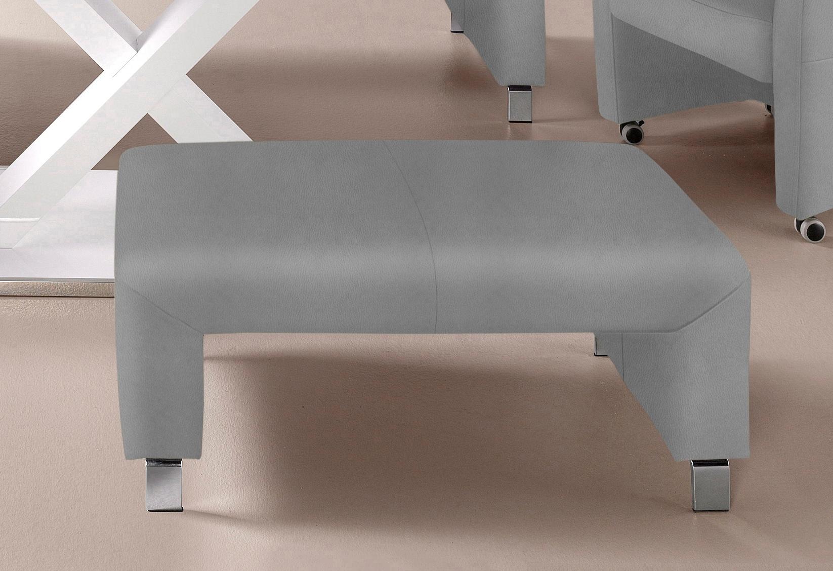 exxpo - sofa fashion Polsterhocker »Intenso, Hocker, modern, wahlweise in Leder oder Textil«, hohe Bodenfreiheit, frei im Raum stellbar, hoher Sitzkomfort exxpo - sofa fashion Polsterhocker »Intenso, Hocker, modern, wahlweise in Leder oder Textil«, hohe Bodenfreiheit, frei im Raum stellbar, hoher Sitzkomfort von exxpo - sofa fashion