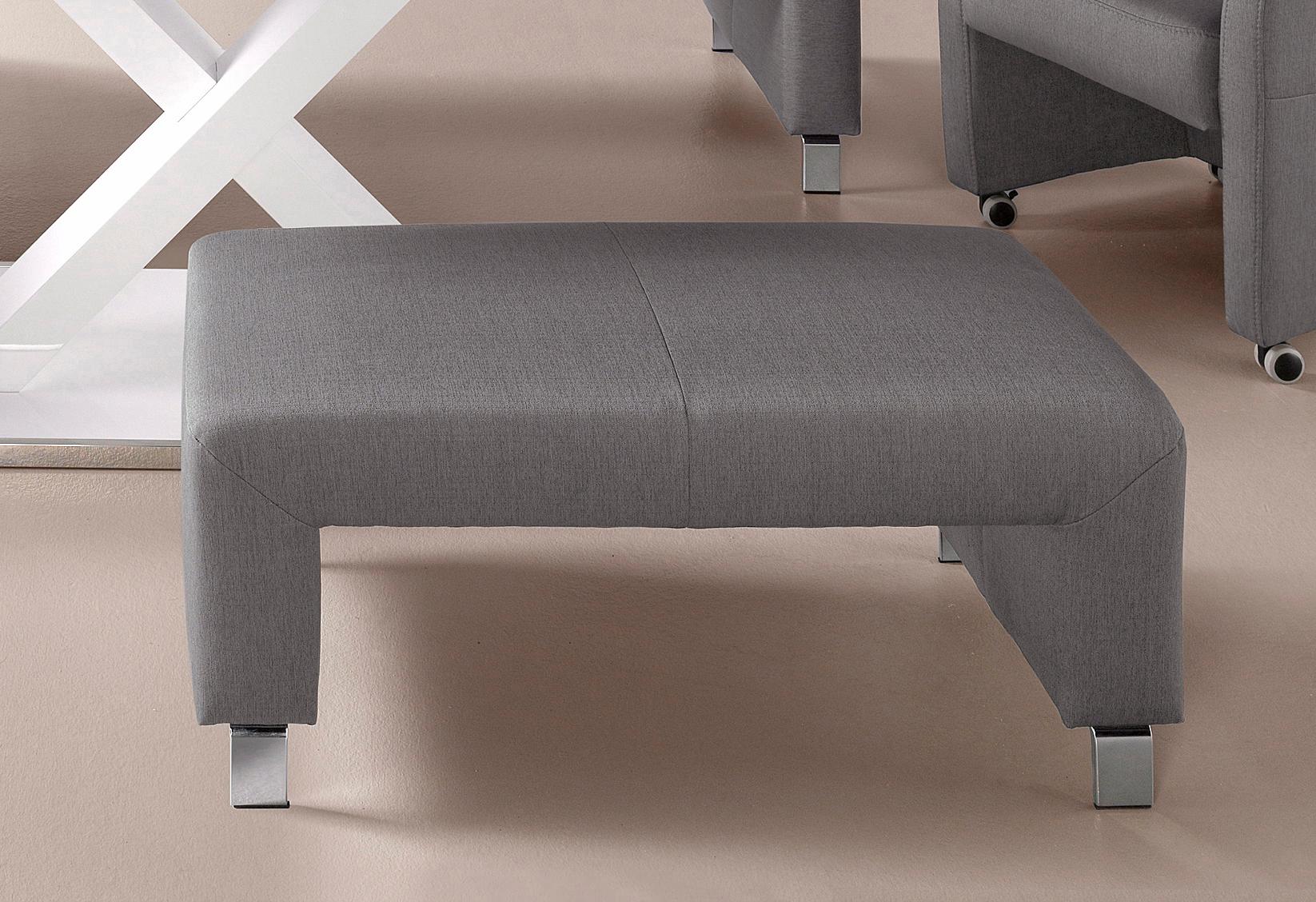 exxpo - sofa fashion Polsterhocker »Intenso, Hocker, modern, wahlweise in Leder oder Textil«, hohe Bodenfreiheit, frei im Raum stellbar, hoher Sitzkomfort exxpo - sofa fashion Polsterhocker »Intenso, Hocker, modern, wahlweise in Leder oder Textil«, hohe Bodenfreiheit, frei im Raum stellbar, hoher Sitzkomfort von exxpo - sofa fashion