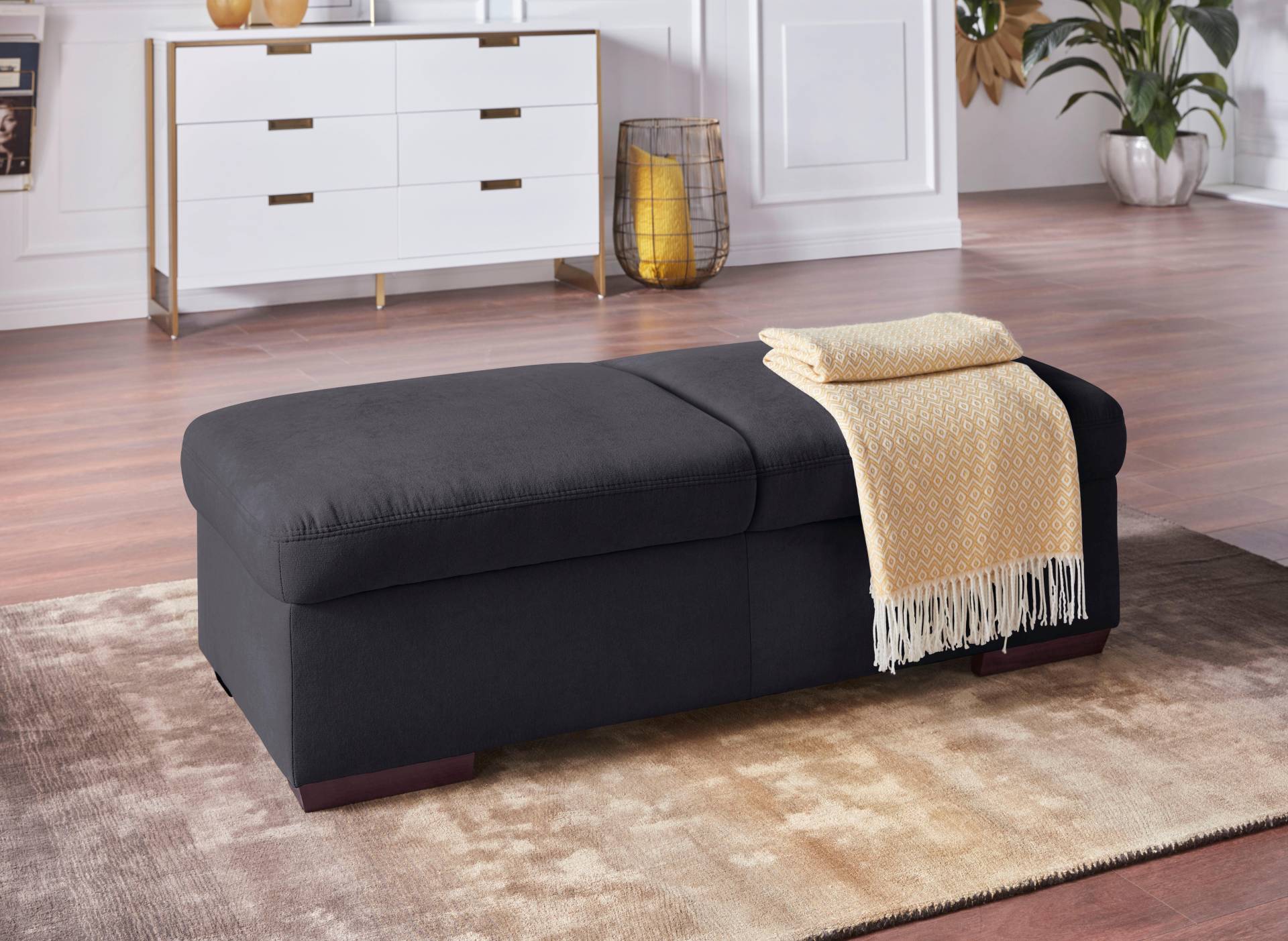 exxpo - sofa fashion Hocker »Salerno, Bankhocker mit tollem Sitzkomfort«, zeitlos und elegant exxpo - sofa fashion Hocker »Salerno, Bankhocker mit tollem Sitzkomfort«, zeitlos und elegant von exxpo - sofa fashion