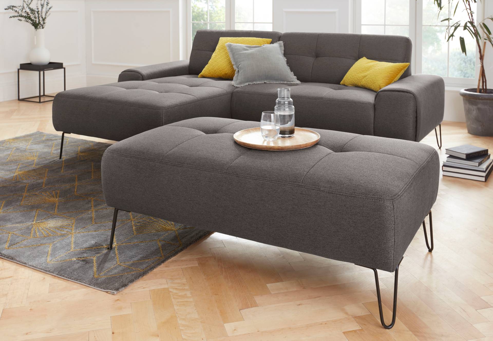 exxpo - sofa fashion Hocker »Taranto« von exxpo - sofa fashion