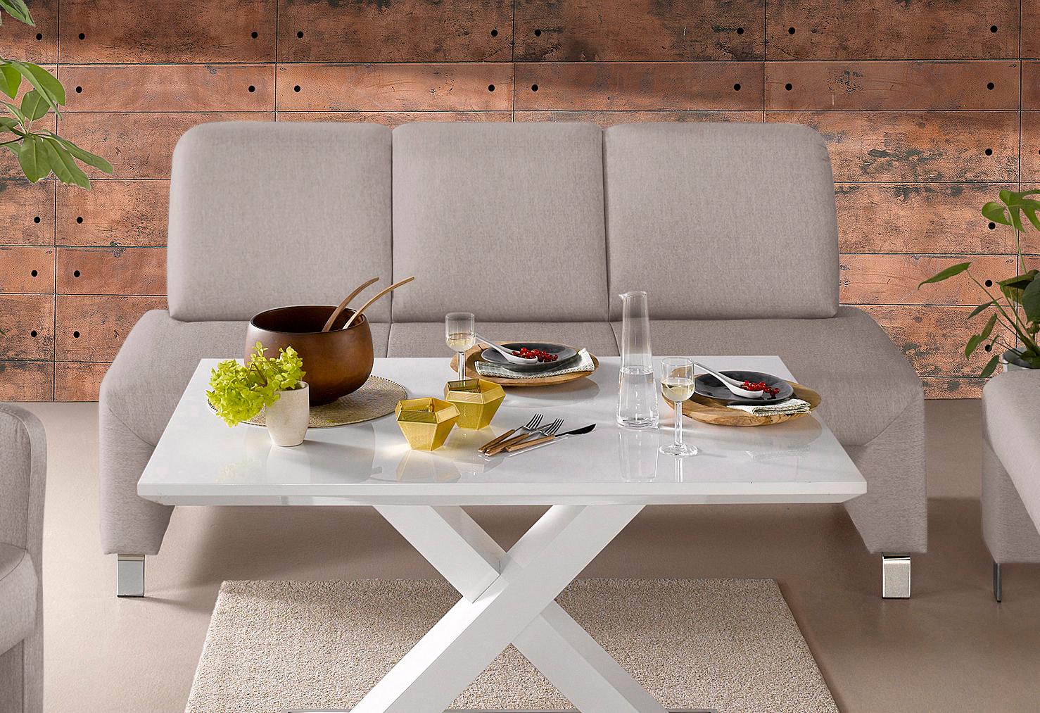 exxpo - sofa fashion Polsterbank »Intenso, Sitzbank, Breite 162 cm, wahlweise in Leder oder Textil«, hohe Bodenfreiheit, frei im Raum stellbar, hoher Sitzkomfort exxpo - sofa fashion Polsterbank »Intenso, Sitzbank, Breite 162 cm, wahlweise in Leder oder Textil«, hohe Bodenfreiheit, frei im Raum stellbar, hoher Sitzkomfort von exxpo - sofa fashion