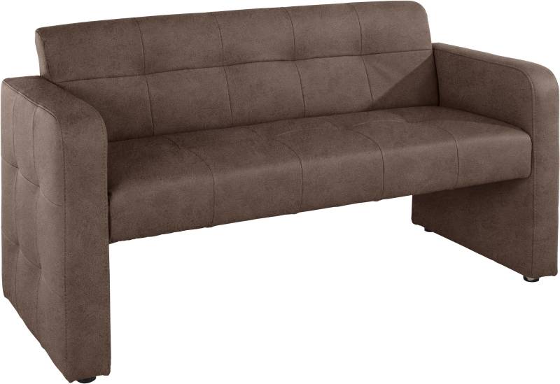 exxpo - sofa fashion Polsterbank »Barista Küchensofa, Sitzhöhe 49cm, kompakte Stellmasse«, Frei im Raum stellbar von exxpo - sofa fashion