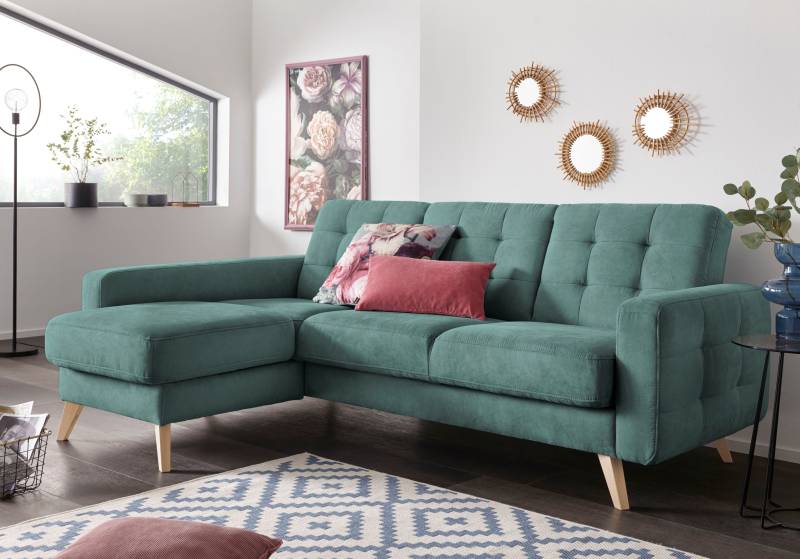 exxpo - sofa fashion Ecksofa »Nappa, kompakt und komfortabel, bequem, zeitloses Design, L-Form«, tolle Detailverarbeitung, inkl. Bettfunktion und Bettkasten exxpo - sofa fashion Ecksofa »Nappa, kompakt und komfortabel, bequem, zeitloses Design, L-Form«, tolle Detailverarbeitung, inkl. Bettfunktion und Bettkasten von exxpo - sofa fashion
