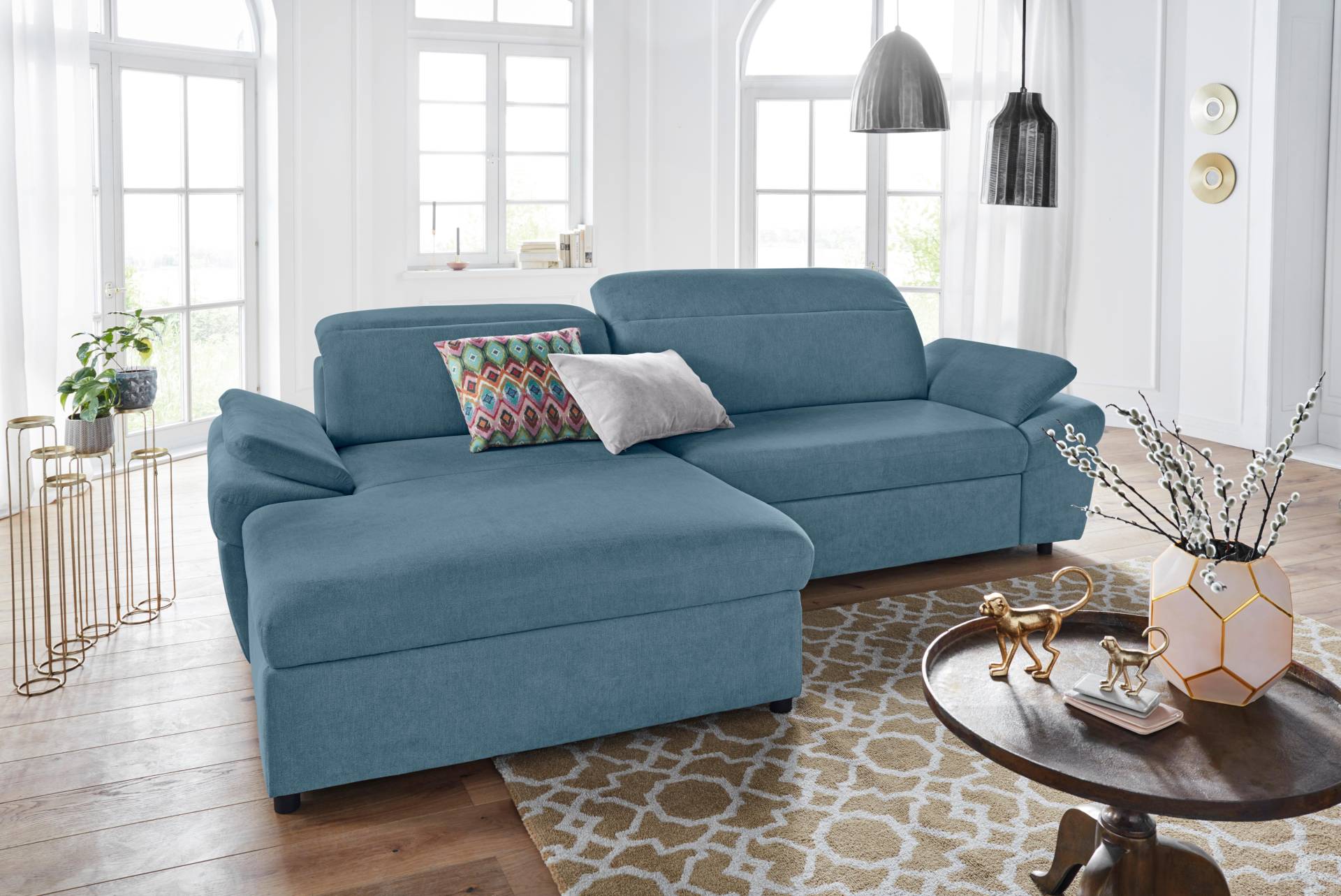 exxpo - sofa fashion Ecksofa »Kyoto, inkl. Kopfteil- und Armteilverstellung, hoher Sitzkomfort«, wahlweise mit Bettfunktion und Bettkasten, hochwertige Bezüge, L-Form exxpo - sofa fashion Ecksofa »Kyoto, inkl. Kopfteil- und Armteilverstellung, hoher Sitzkomfort«, wahlweise mit Bettfunktion und Bettkasten, hochwertige Bezüge, L-Form von exxpo - sofa fashion