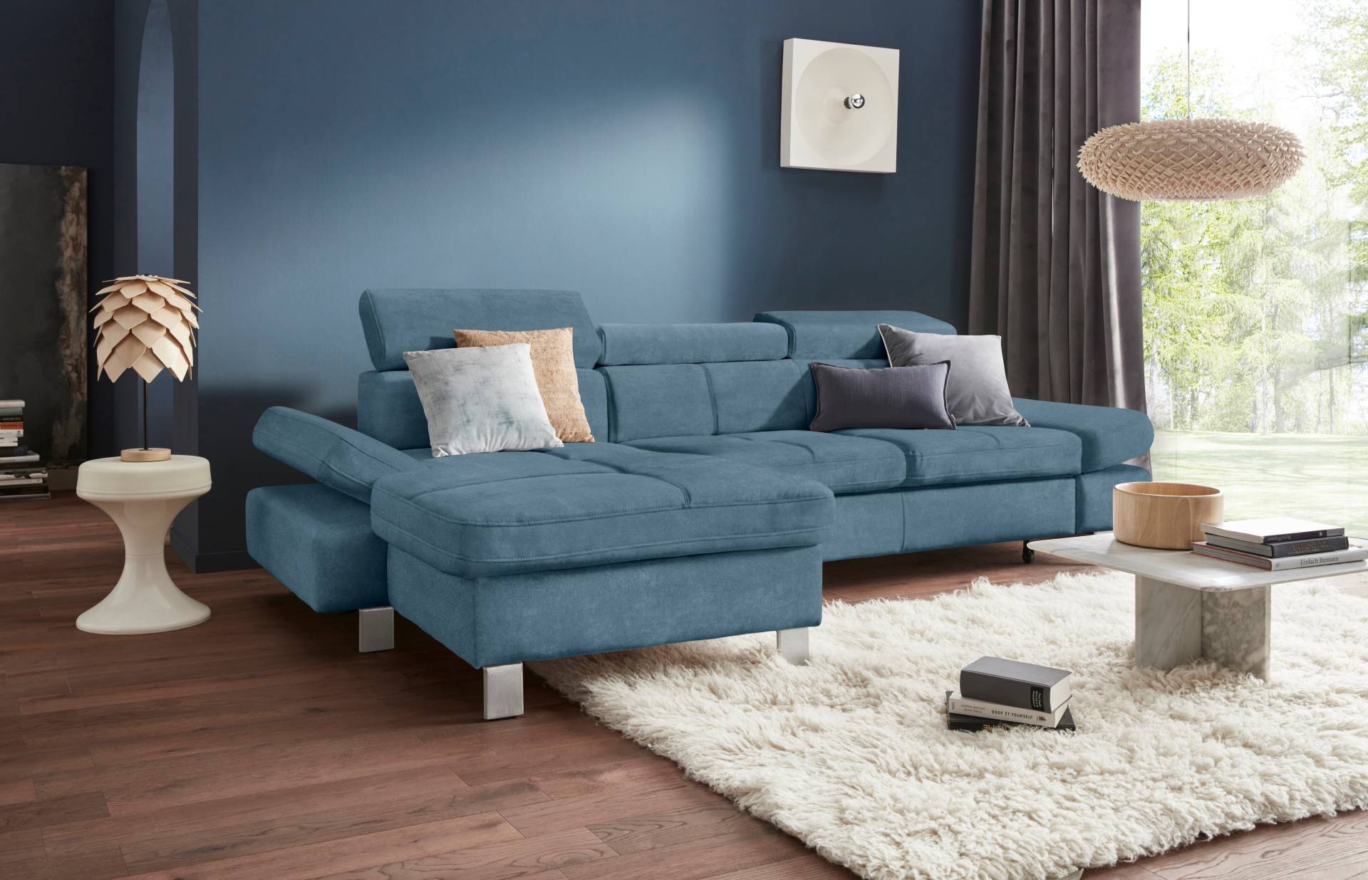 exxpo - sofa fashion Ecksofa »Fiji, hochwertige Detailverarbeitung im Sitz und Rücken, L-Form«, bequem durch Kopf- und Armteilverstellung, wahlweise mit Bettfunktion exxpo - sofa fashion Ecksofa »Fiji, hochwertige Detailverarbeitung im Sitz und Rücken, L-Form«, bequem durch Kopf- und Armteilverstellung, wahlweise mit Bettfunktion von exxpo - sofa fashion