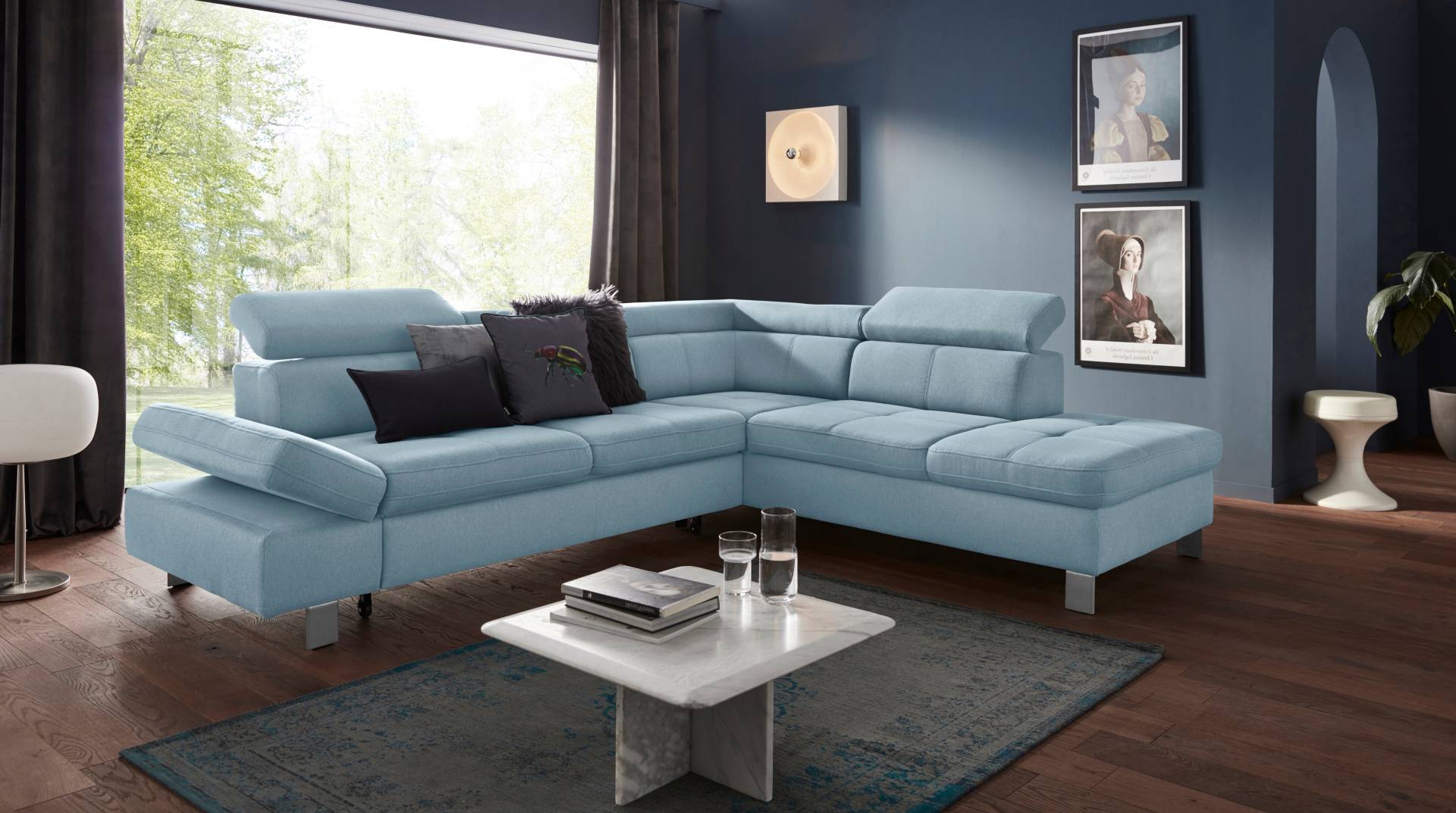 exxpo - sofa fashion Ecksofa »Fiji, L-Form«, mit Kopf- bzw. Rückenverstellung, wahlweise mit Bettfunktion exxpo - sofa fashion Ecksofa »Fiji, L-Form«, mit Kopf- bzw. Rückenverstellung, wahlweise mit Bettfunktion von exxpo - sofa fashion