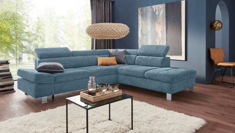 exxpo - sofa fashion Ecksofa »Fiji, L-Form«, mit Kopf- bzw. Rückenverstellung, wahlweise mit Bettfunktion exxpo - sofa fashion Ecksofa »Fiji, L-Form«, mit Kopf- bzw. Rückenverstellung, wahlweise mit Bettfunktion von exxpo - sofa fashion