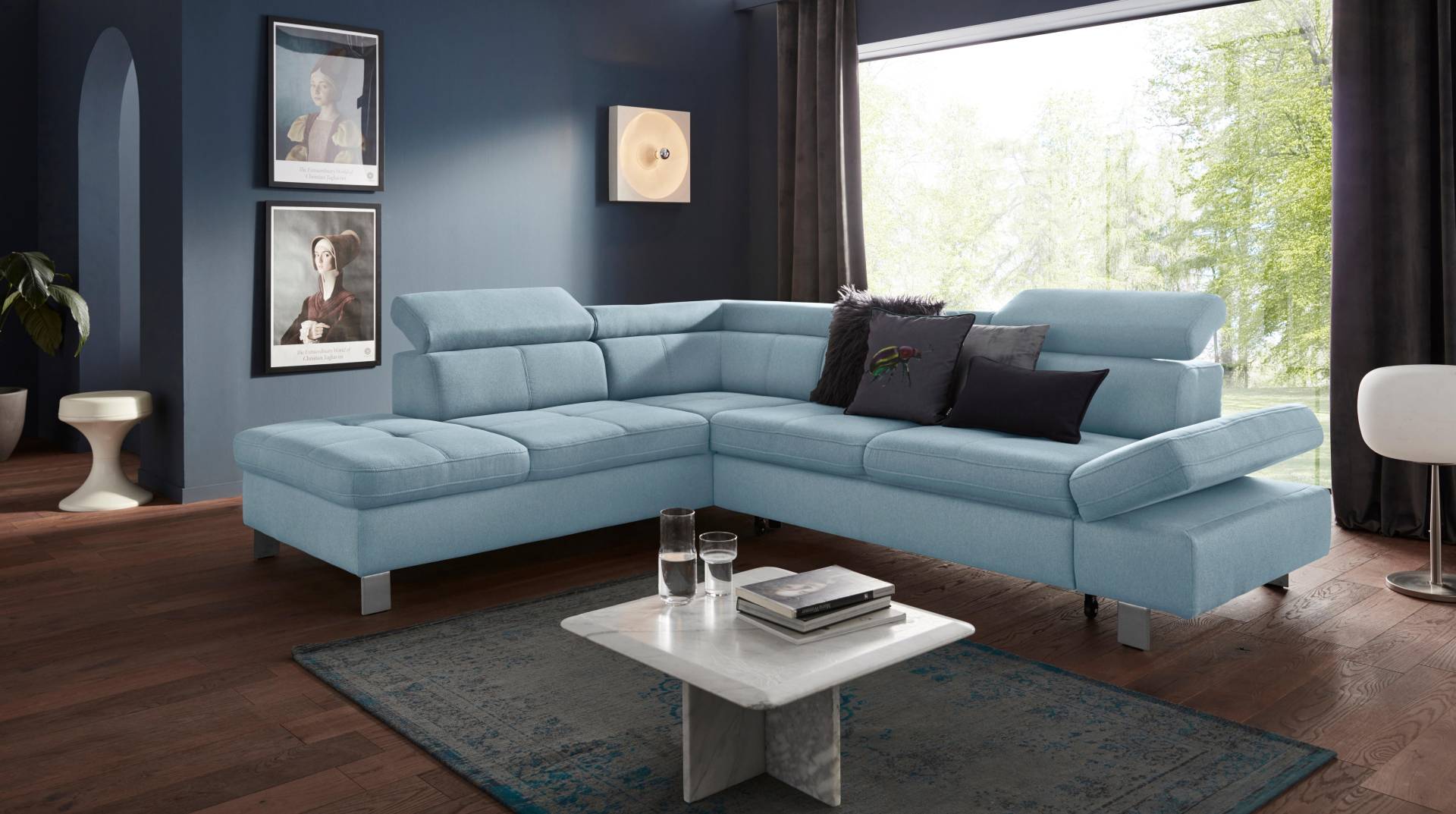 exxpo - sofa fashion Ecksofa »Fiji, L-Form«, mit Kopf- bzw. Rückenverstellung, wahlweise mit Bettfunktion exxpo - sofa fashion Ecksofa »Fiji, L-Form«, mit Kopf- bzw. Rückenverstellung, wahlweise mit Bettfunktion von exxpo - sofa fashion