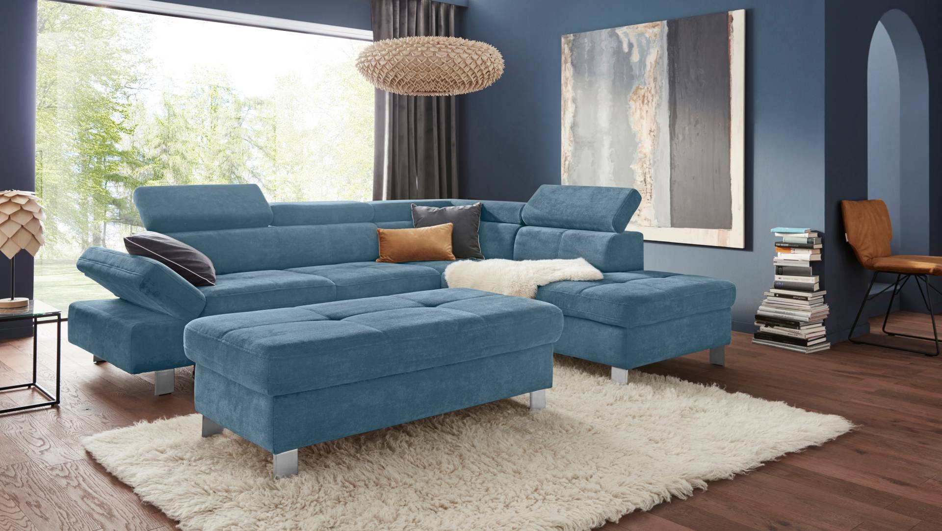 exxpo - sofa fashion Ecksofa »Fiji, L-Form«, mit Kopf- bzw. Rückenverstellung, wahlweise mit Bettfunktion exxpo - sofa fashion Ecksofa »Fiji, L-Form«, mit Kopf- bzw. Rückenverstellung, wahlweise mit Bettfunktion von exxpo - sofa fashion