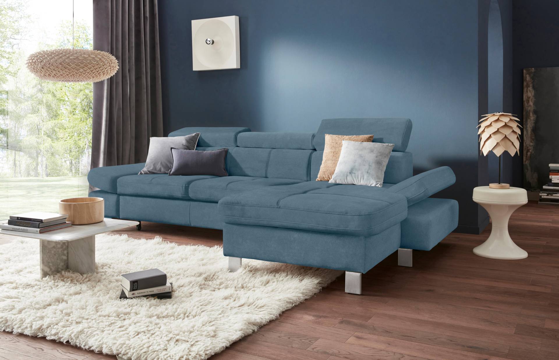 exxpo - sofa fashion Ecksofa »Fiji, hochwertige Detailverarbeitung im Sitz und Rücken, L-Form«, bequem durch Kopf- und Armteilverstellung, wahlweise mit Bettfunktion exxpo - sofa fashion Ecksofa »Fiji, hochwertige Detailverarbeitung im Sitz und Rücken, L-Form«, bequem durch Kopf- und Armteilverstellung, wahlweise mit Bettfunktion von exxpo - sofa fashion