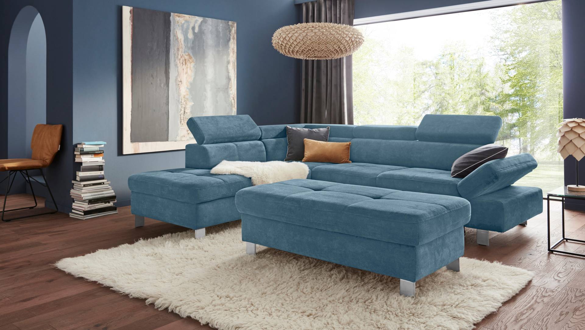 exxpo - sofa fashion Ecksofa »Fiji, L-Form«, mit Kopf- bzw. Rückenverstellung, wahlweise mit Bettfunktion exxpo - sofa fashion Ecksofa »Fiji, L-Form«, mit Kopf- bzw. Rückenverstellung, wahlweise mit Bettfunktion von exxpo - sofa fashion