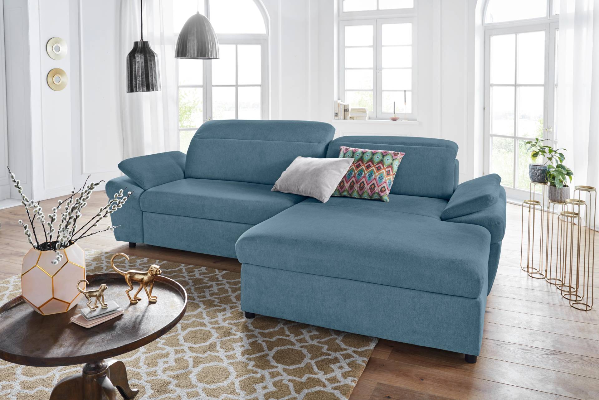 exxpo - sofa fashion Ecksofa »Kyoto, inkl. Kopfteil- und Armteilverstellung, hoher Sitzkomfort«, wahlweise mit Bettfunktion und Bettkasten, hochwertige Bezüge, L-Form exxpo - sofa fashion Ecksofa »Kyoto, inkl. Kopfteil- und Armteilverstellung, hoher Sitzkomfort«, wahlweise mit Bettfunktion und Bettkasten, hochwertige Bezüge, L-Form von exxpo - sofa fashion