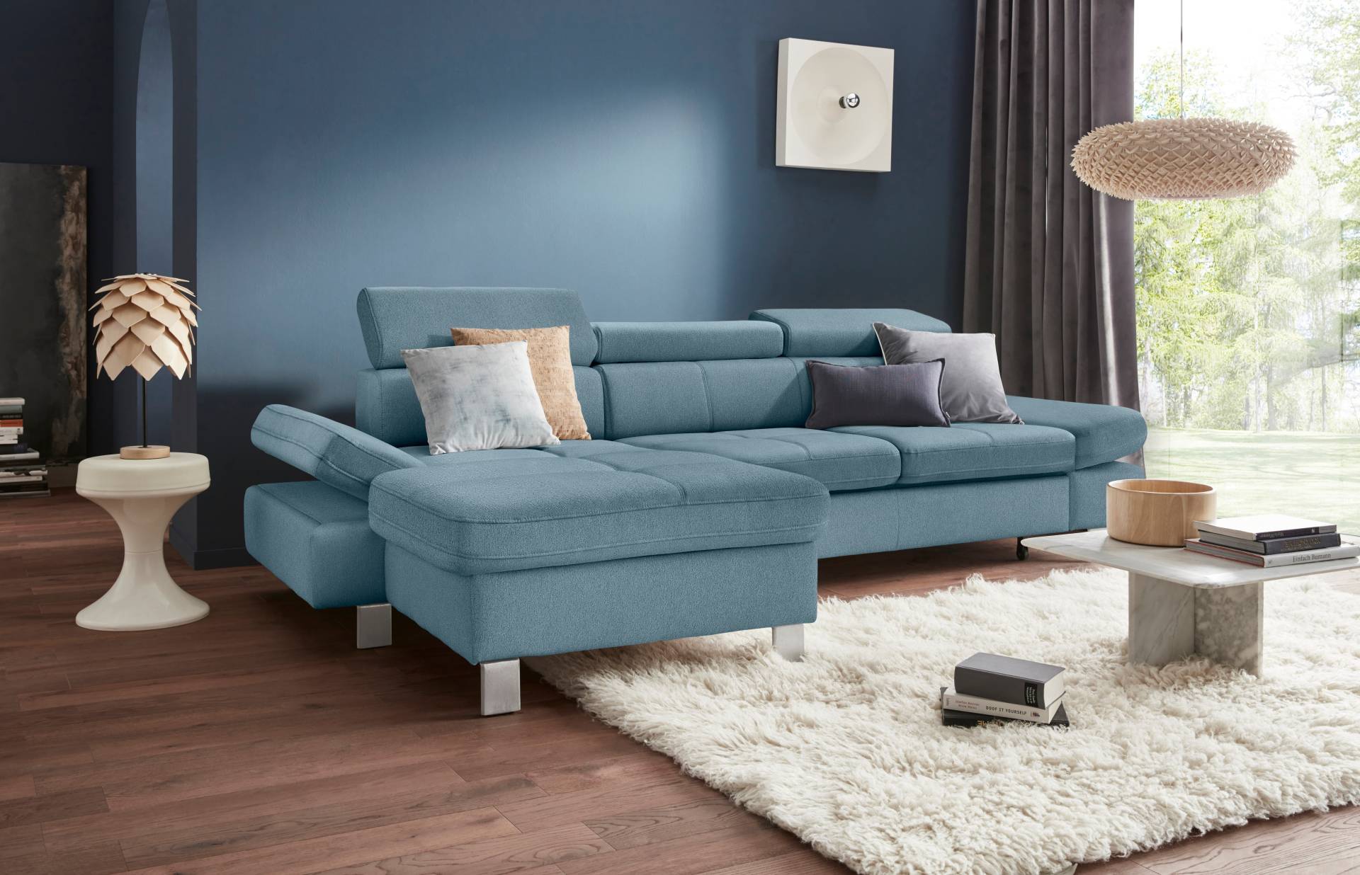 exxpo - sofa fashion Ecksofa »Fiji, hochwertige Detailverarbeitung im Sitz und Rücken, L-Form«, bequem durch Kopf- und Armteilverstellung, wahlweise mit Bettfunktion exxpo - sofa fashion Ecksofa »Fiji, hochwertige Detailverarbeitung im Sitz und Rücken, L-Form«, bequem durch Kopf- und Armteilverstellung, wahlweise mit Bettfunktion von exxpo - sofa fashion