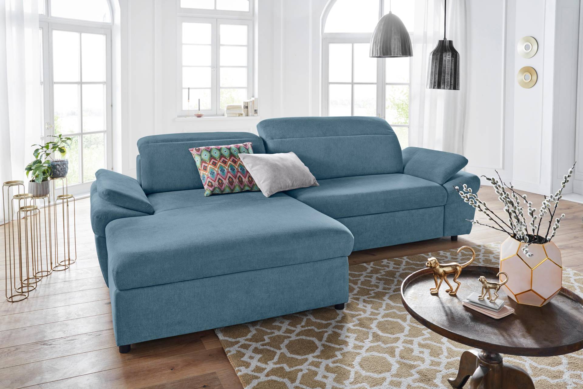 exxpo - sofa fashion Ecksofa »Kyoto, inkl. Kopfteil- und Armteilverstellung, hoher Sitzkomfort«, wahlweise mit Bettfunktion und Bettkasten, hochwertige Bezüge, L-Form exxpo - sofa fashion Ecksofa »Kyoto, inkl. Kopfteil- und Armteilverstellung, hoher Sitzkomfort«, wahlweise mit Bettfunktion und Bettkasten, hochwertige Bezüge, L-Form von exxpo - sofa fashion