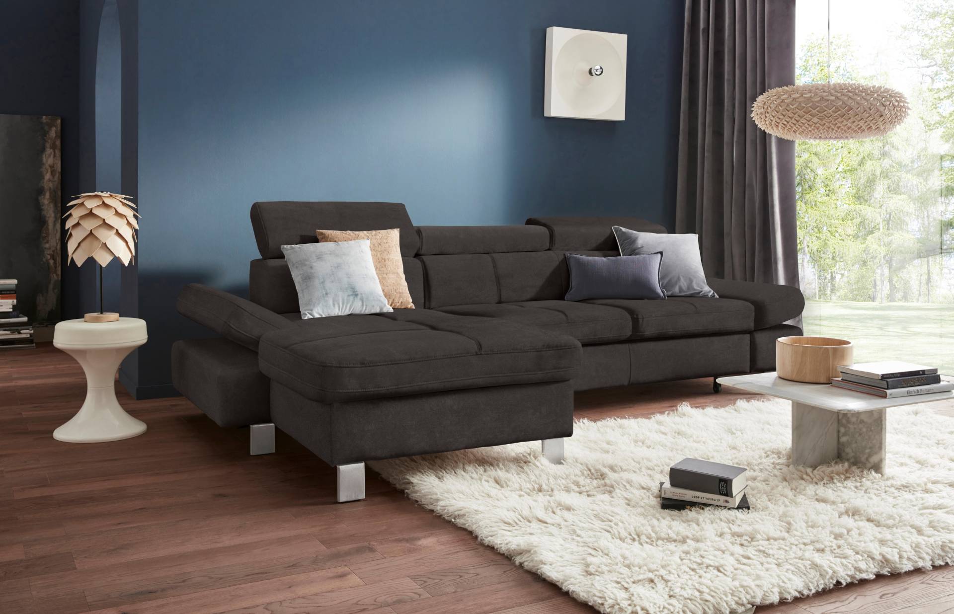 exxpo - sofa fashion Ecksofa »Fiji, hochwertige Detailverarbeitung im Sitz und Rücken, L-Form«, bequem durch Kopf- und Armteilverstellung, wahlweise mit Bettfunktion exxpo - sofa fashion Ecksofa »Fiji, hochwertige Detailverarbeitung im Sitz und Rücken, L-Form«, bequem durch Kopf- und Armteilverstellung, wahlweise mit Bettfunktion von exxpo - sofa fashion