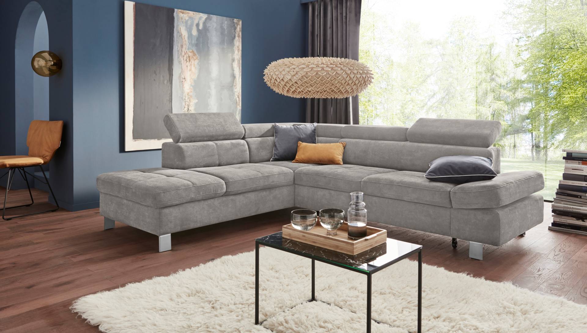 exxpo - sofa fashion Ecksofa »Fiji, L-Form«, mit Kopf- bzw. Rückenverstellung, wahlweise mit Bettfunktion exxpo - sofa fashion Ecksofa »Fiji, L-Form«, mit Kopf- bzw. Rückenverstellung, wahlweise mit Bettfunktion von exxpo - sofa fashion