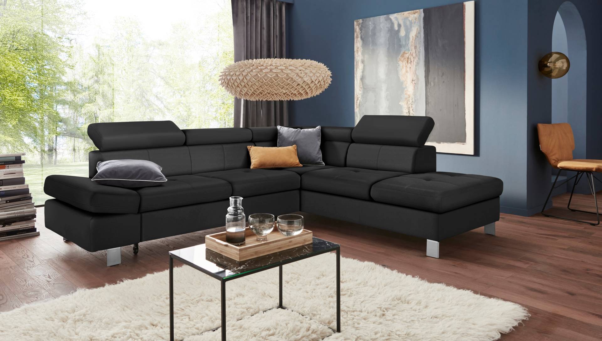 exxpo - sofa fashion Ecksofa »Fiji, L-Form«, mit Kopf- bzw. Rückenverstellung, wahlweise mit Bettfunktion exxpo - sofa fashion Ecksofa »Fiji, L-Form«, mit Kopf- bzw. Rückenverstellung, wahlweise mit Bettfunktion von exxpo - sofa fashion