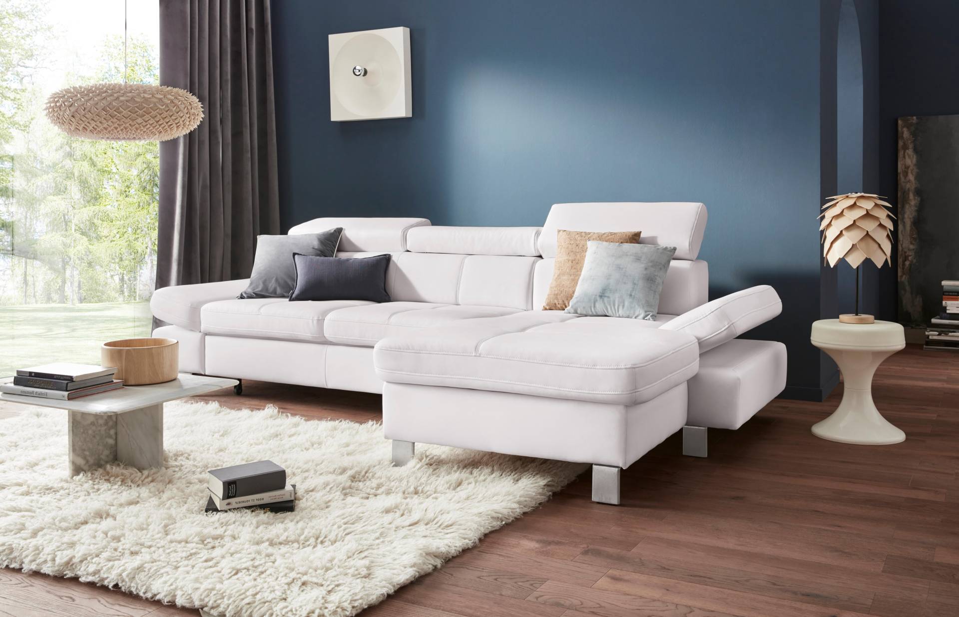 exxpo - sofa fashion Ecksofa »Fiji, hochwertige Detailverarbeitung im Sitz und Rücken, L-Form«, bequem durch Kopf- und Armteilverstellung, wahlweise mit Bettfunktion exxpo - sofa fashion Ecksofa »Fiji, hochwertige Detailverarbeitung im Sitz und Rücken, L-Form«, bequem durch Kopf- und Armteilverstellung, wahlweise mit Bettfunktion von exxpo - sofa fashion