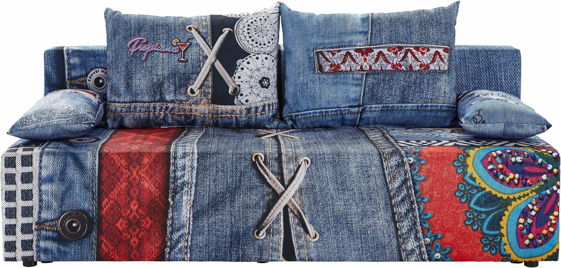 exxpo - sofa fashion Schlafsofa »Extravagantes Sofa für Individualisten mit Bettfunktion und Bettkasten«, in aussergewöhnlichen Bezugsvarianten, Solitärmöbel exxpo - sofa fashion Schlafsofa »Extravagantes Sofa für Individualisten mit Bettfunktion und Bettkasten«, in aussergewöhnlichen Bezugsvarianten, Solitärmöbel von exxpo - sofa fashion