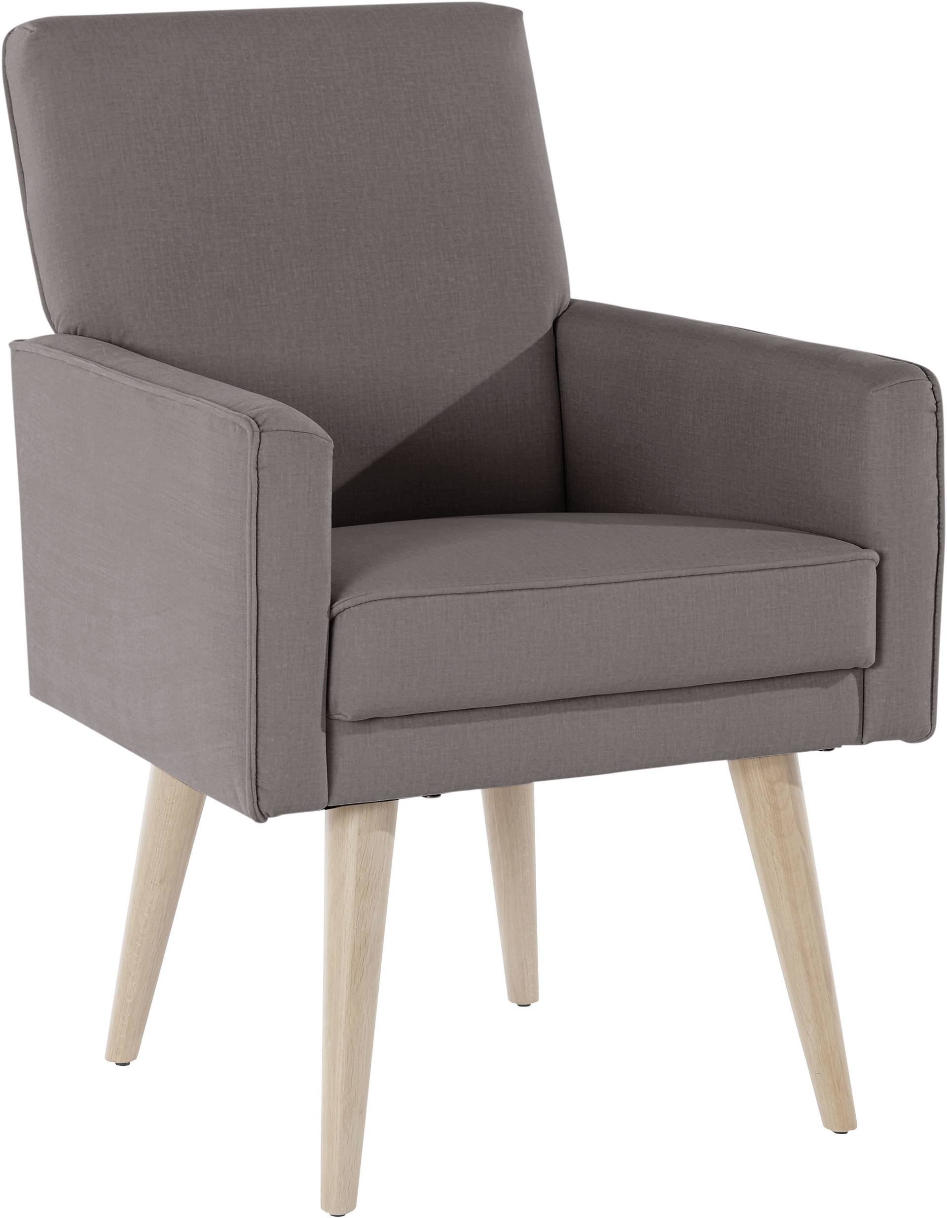 exxpo - sofa fashion Sessel »Lungo, Loungesessel mit moderner Kedernaht, bequem und elegant«, Breite 64 cm, hoher Holzfuss exxpo - sofa fashion Sessel »Lungo, Loungesessel mit moderner Kedernaht, bequem und elegant«, Breite 64 cm, hoher Holzfuss von exxpo - sofa fashion