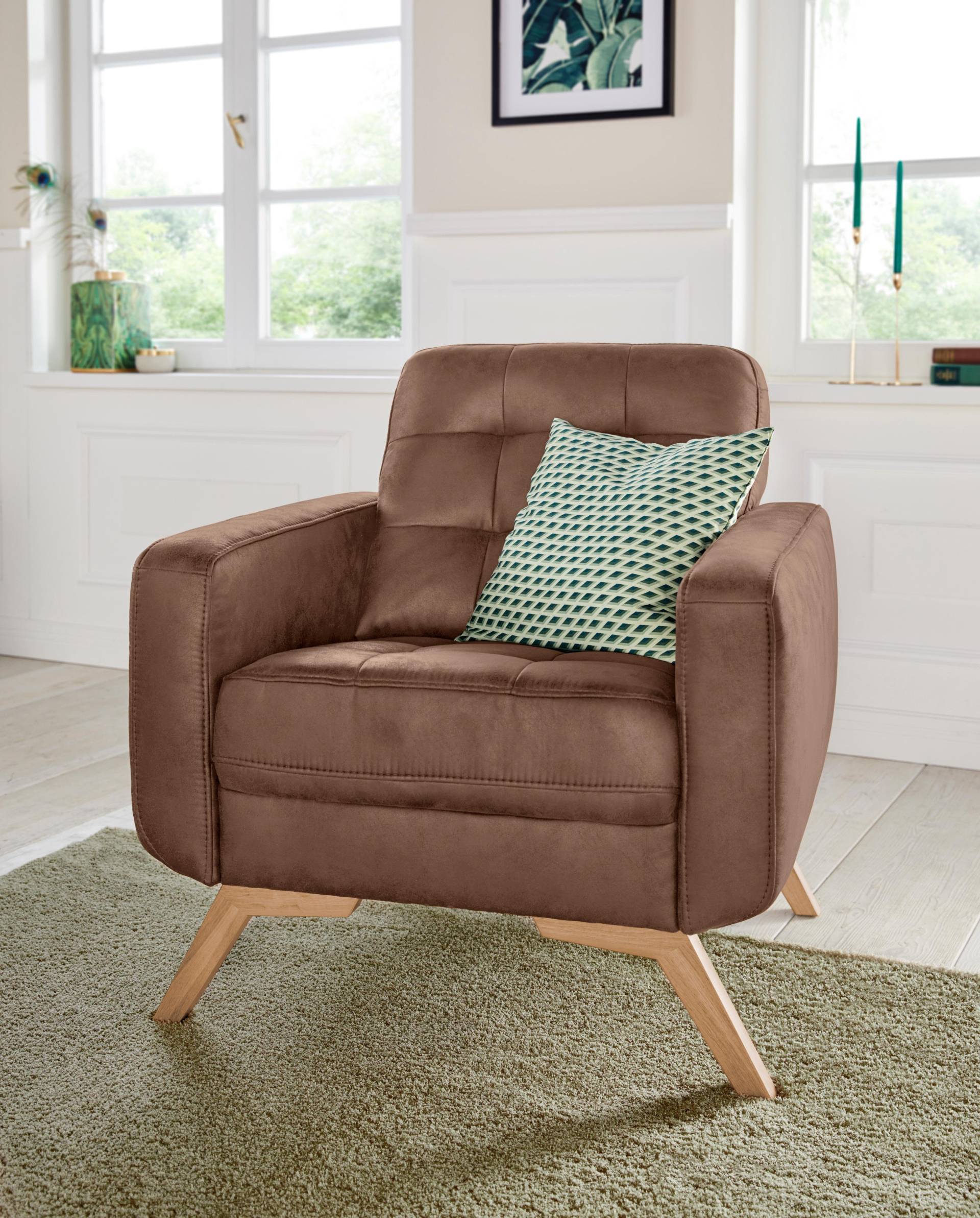 exxpo - sofa fashion Sessel »Fiord, Loungesessel«, aktuelles Design, tolle Detailverarbeitung im Sitz und Rücken exxpo - sofa fashion Sessel »Fiord, Loungesessel«, aktuelles Design, tolle Detailverarbeitung im Sitz und Rücken von exxpo - sofa fashion