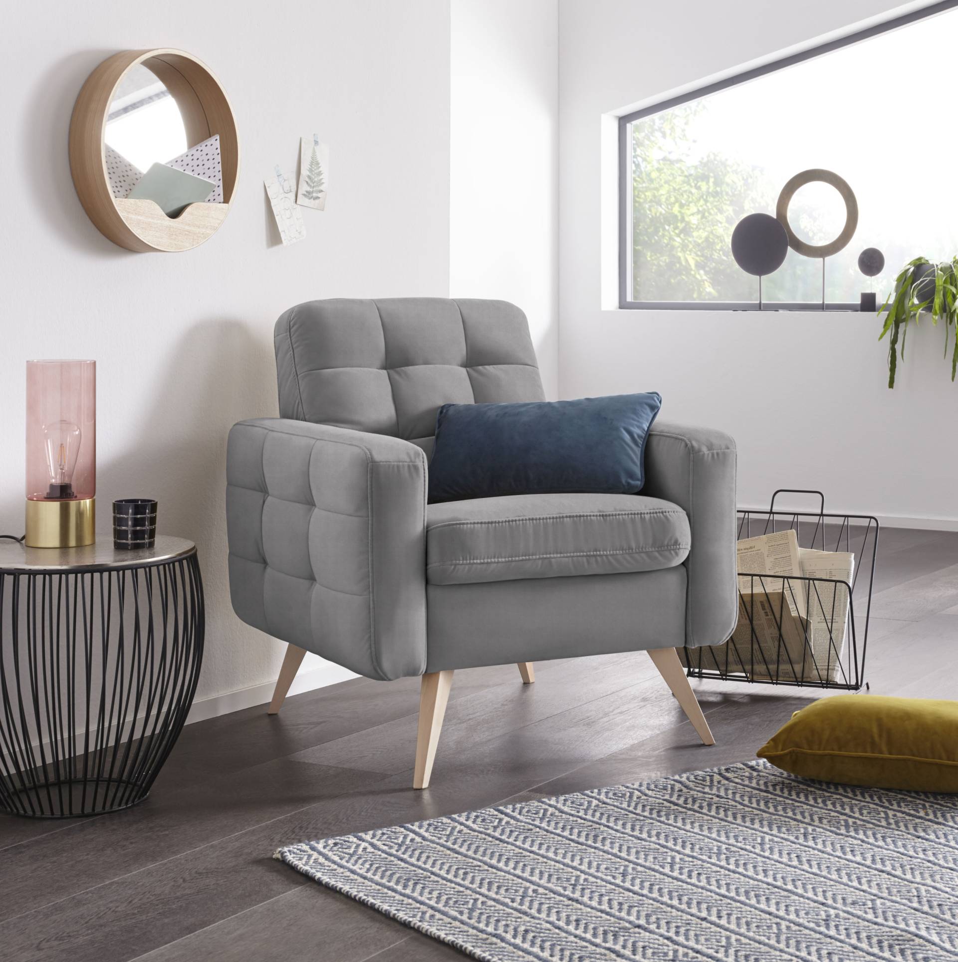 exxpo - sofa fashion Sessel »Nappa, Loungesessel« von exxpo - sofa fashion