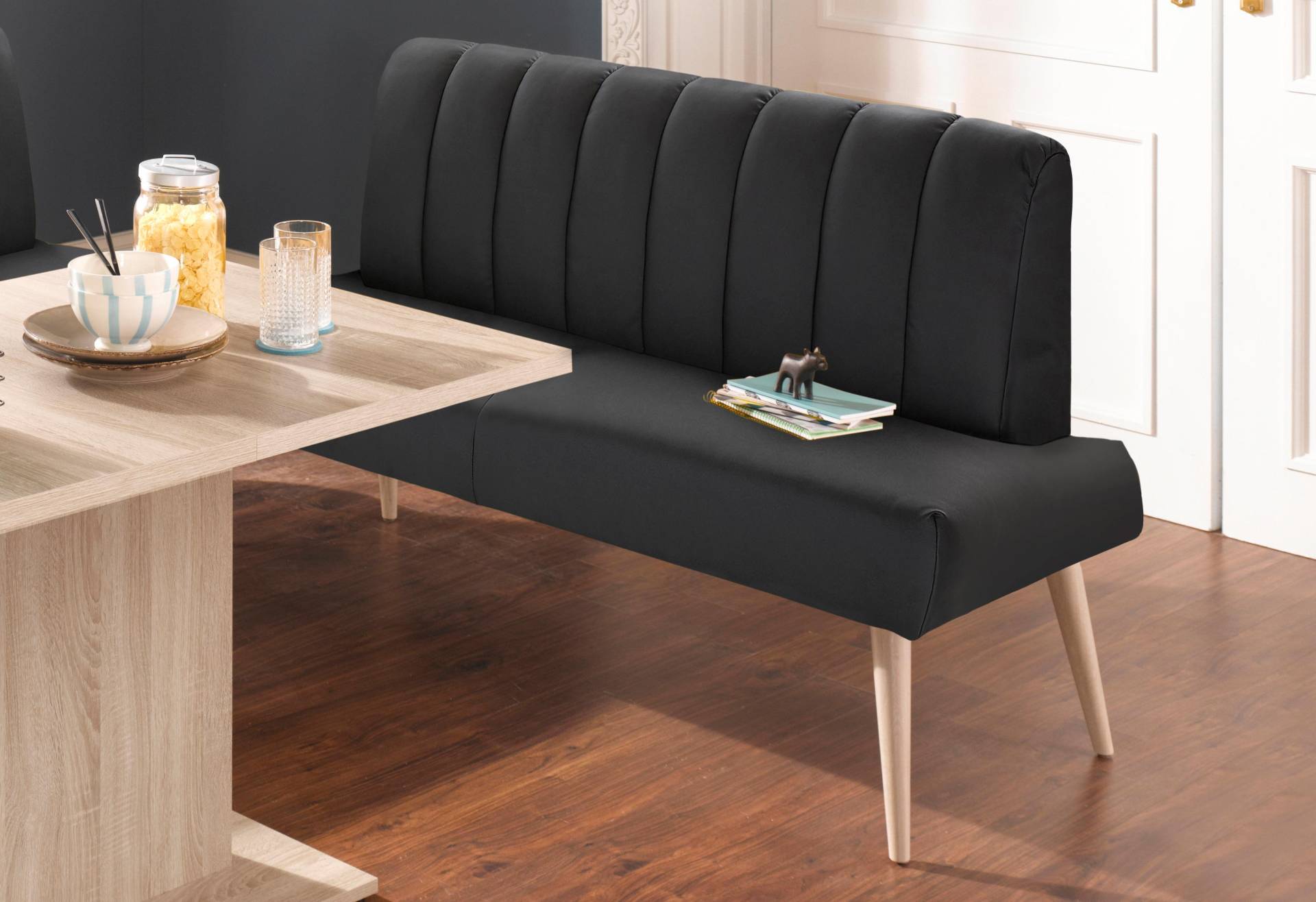 exxpo - sofa fashion Sitzbank »Costa, moderne Rückensteppung, bequem und elegant, hoher Holzfuss«, hochwertige Detailverarbeitung, Frei im Raum stellbar exxpo - sofa fashion Sitzbank »Costa, moderne Rückensteppung, bequem und elegant, hoher Holzfuss«, hochwertige Detailverarbeitung, Frei im Raum stellbar von exxpo - sofa fashion