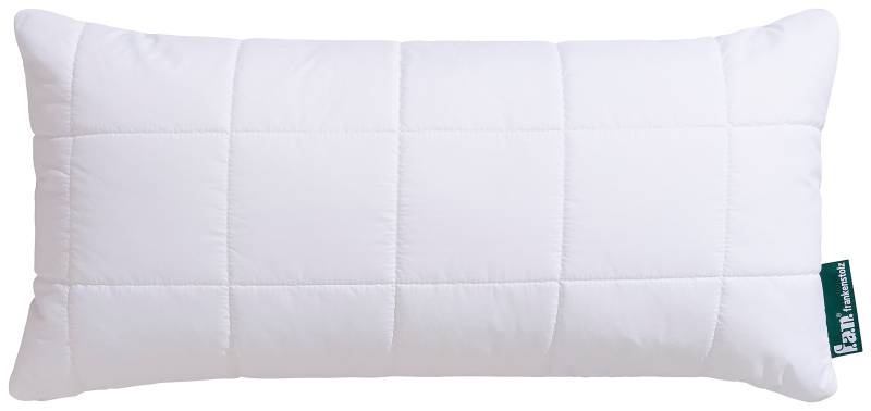 fan Microfaserkissen »Stützendes Kopfkissen Komfort Plus XXL-Warm, in 40x80 oder 80x80 cm«, (1 St.), flauschig, kuscheliges Kopfkissen von fan