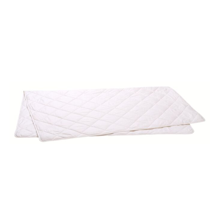 Wildseiden-Sommerduvet, weiss, 160x210 cm von fan