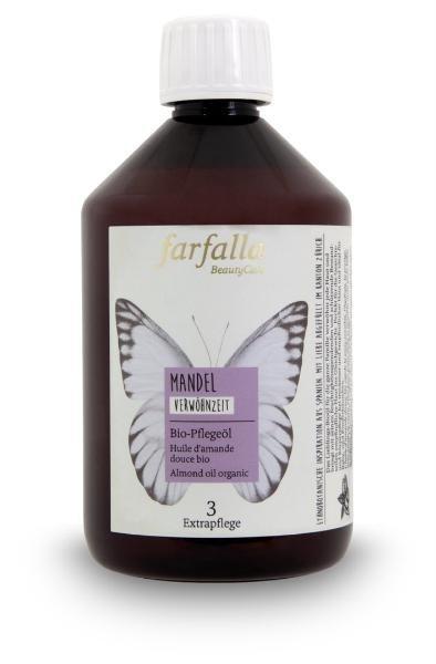 Bio-pflegeöl Mandel 500 Ml Damen  500 ml von farfalla