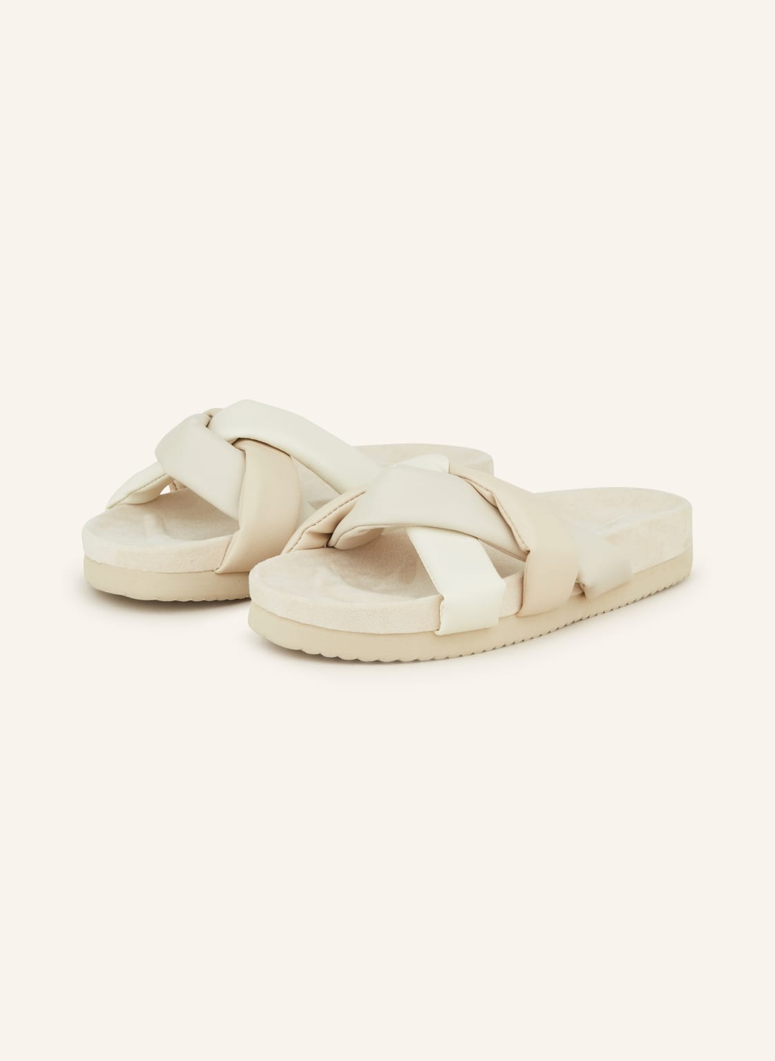 Flip*Flop Pantoletten Classy Tangle beige von flip*flop