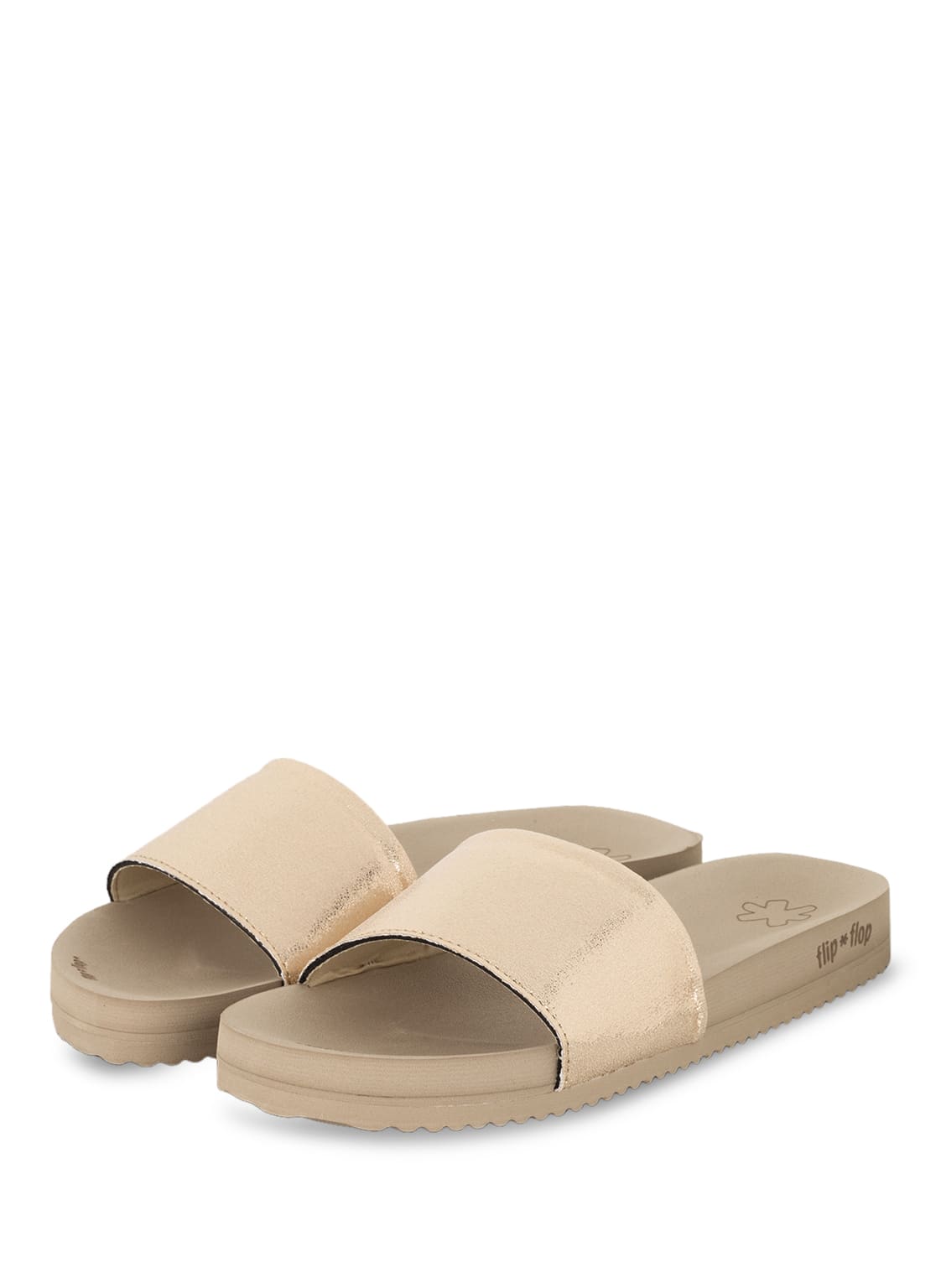 Flip*Flop Pantoletten Pool beige von flip*flop