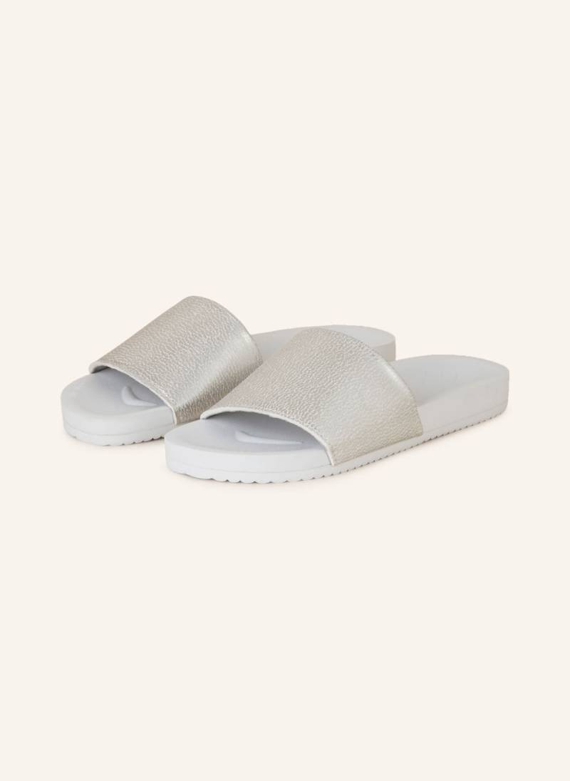 Flip*Flop Pantoletten Pool silber von flip*flop