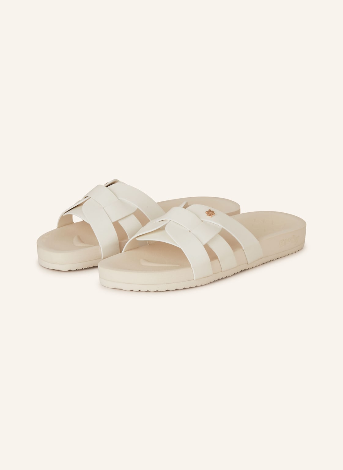 Flip*Flop Pantoletten Toscany beige von flip*flop