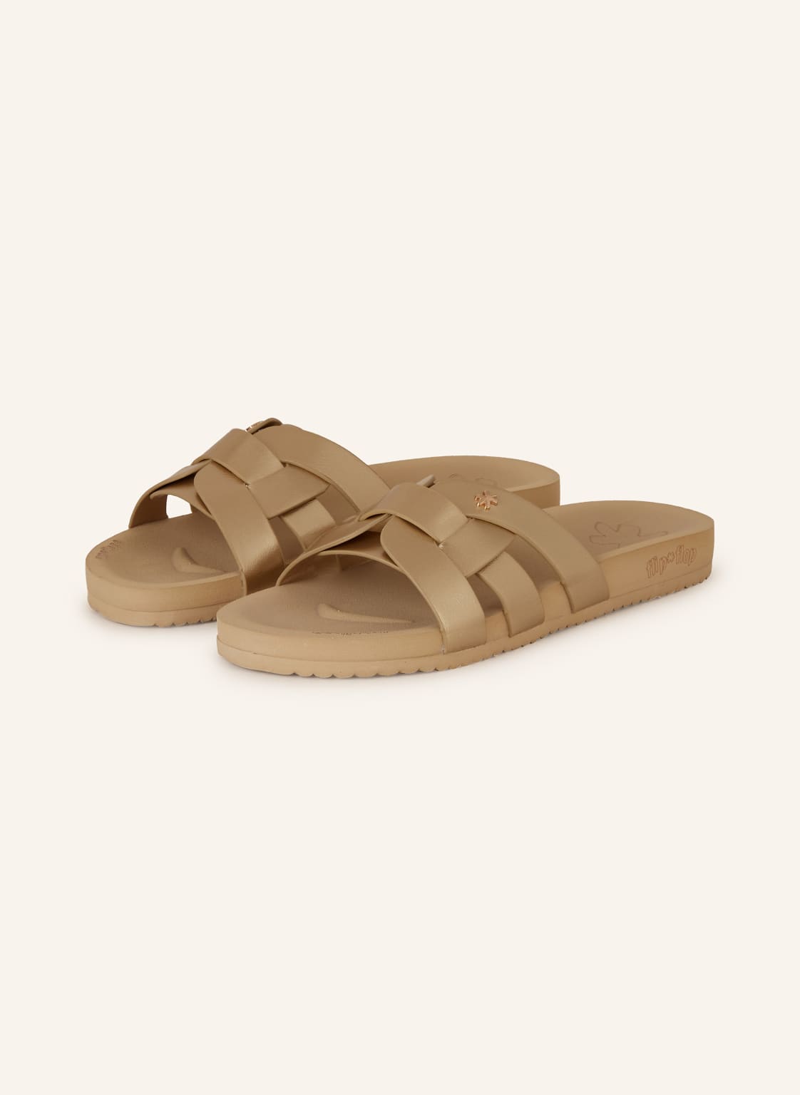 Flip*Flop Pantoletten Toscany gold von flip*flop