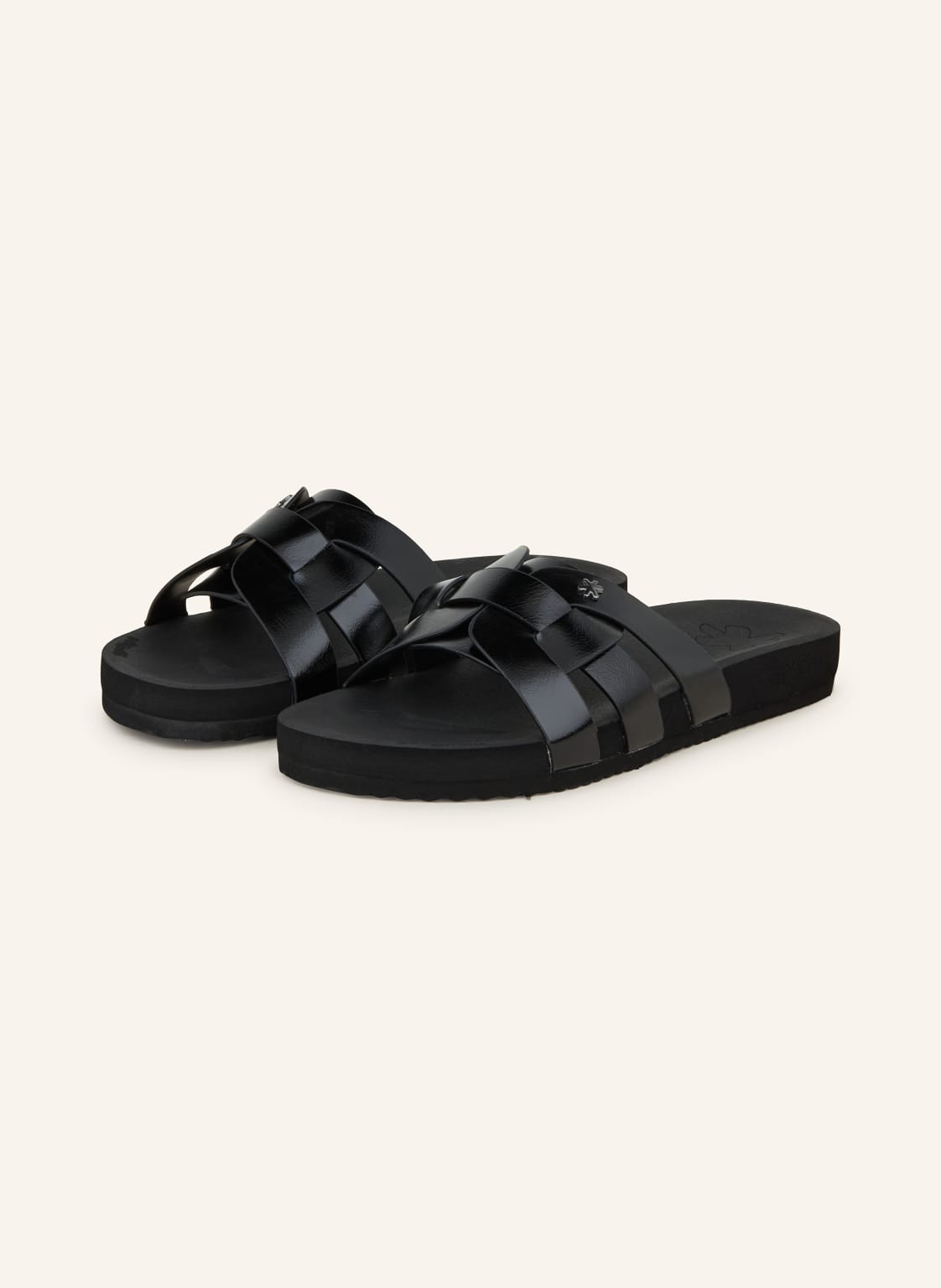 Flip*Flop Pantoletten Toscany schwarz von flip*flop