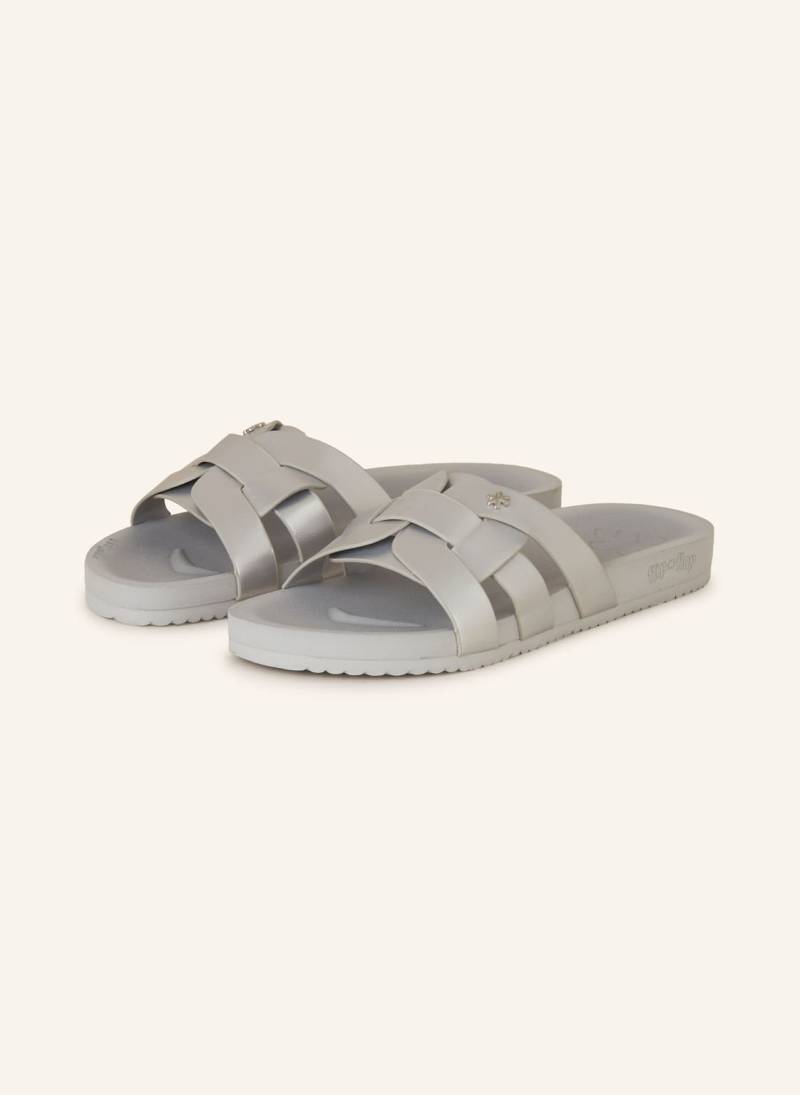 Flip*Flop Pantoletten Toscany silber von flip*flop