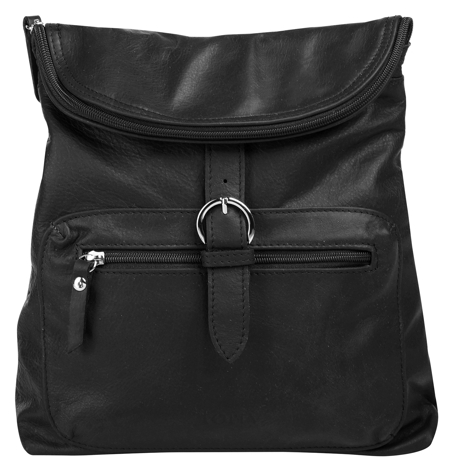 forty° Cityrucksack, echt Leder, Made in Italy von forty°