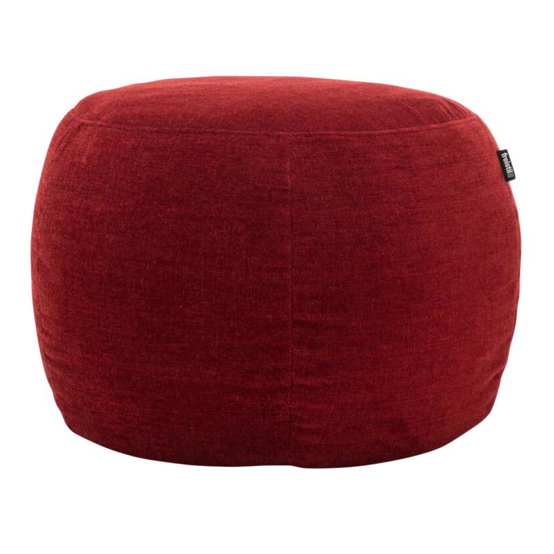 131 Pouf Hocker, Stoffbezug eisengrau 1051 von freistil by Rolf Benz