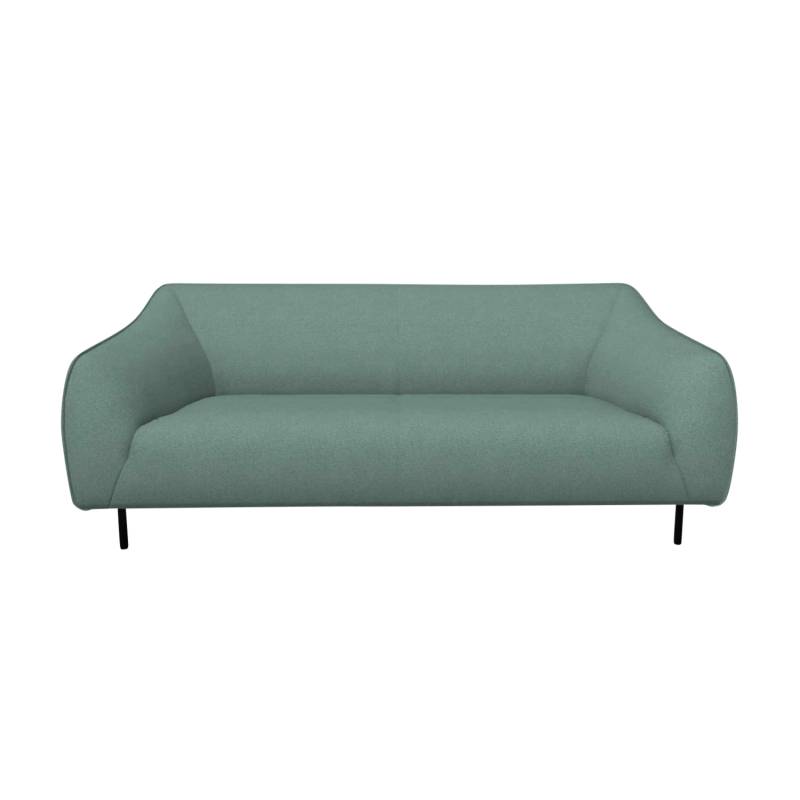 132 3er Sofa, Stoffbezug braunbeige 1058 von freistil by Rolf Benz