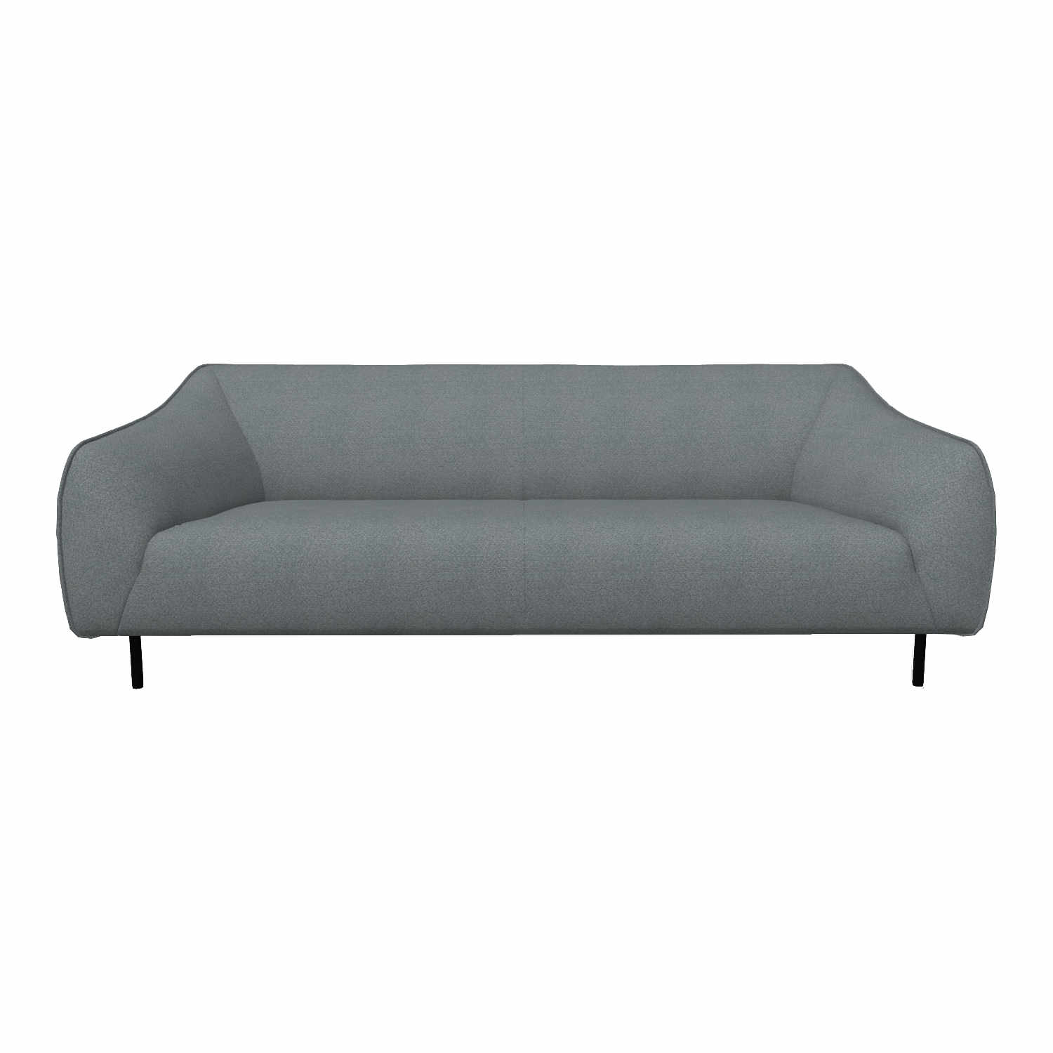 132 4er Sofa, Stoffbezug braunbeige 1058, Breite 232 cm von freistil by Rolf Benz