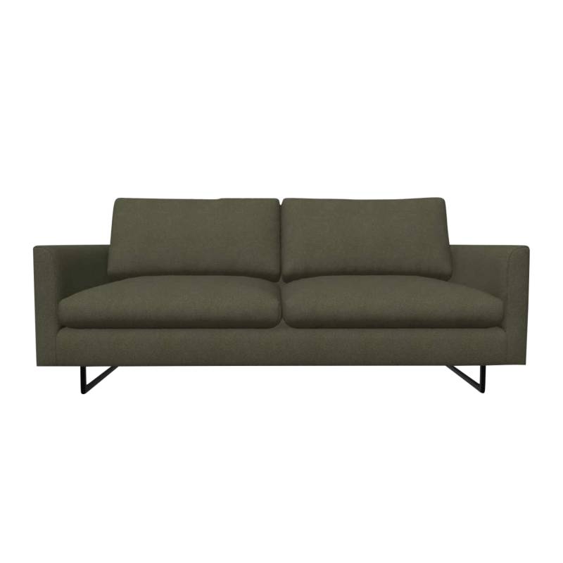 134 3er Sofa, Stoffbezug basaltgrau 1055, Breite 242 cm von freistil by Rolf Benz