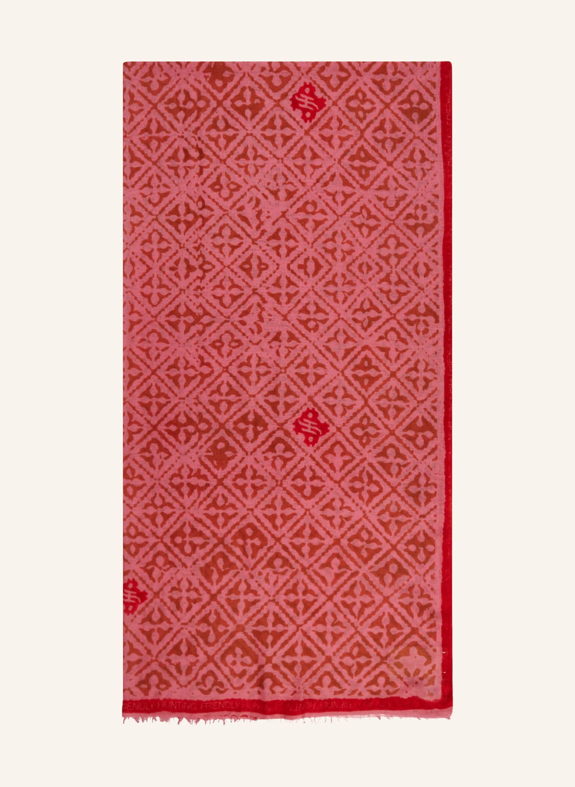 Friendly Hunting Cashmere-Schal rot Friendly Hunting Cashmere-Schal rot von friendly hunting