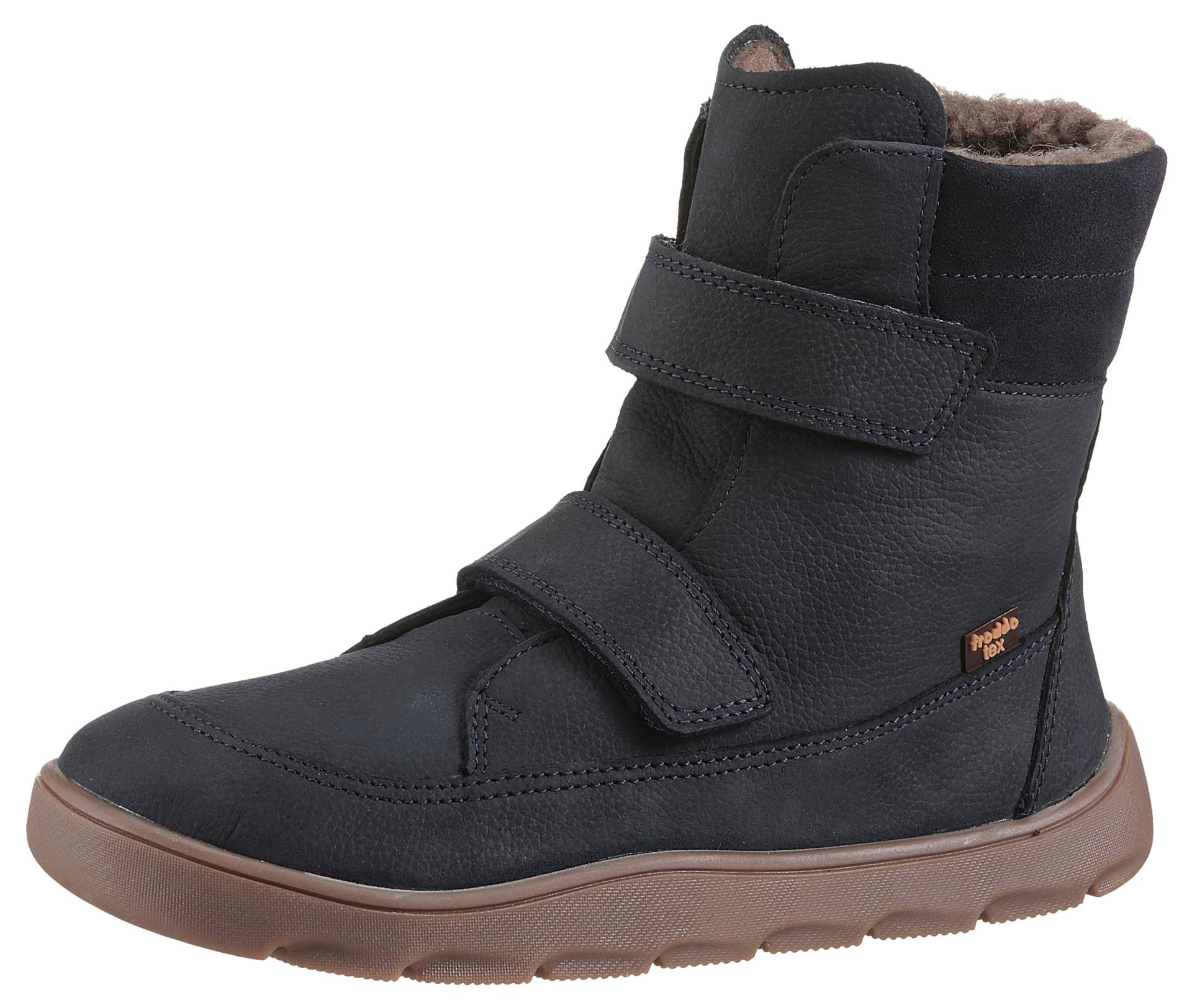 froddo® Barfussschuh »ZERU TEX WINTER BAREFOOT«, Klettstiefel, Winterstiefel, Boots mit Woll-Futter von froddo®