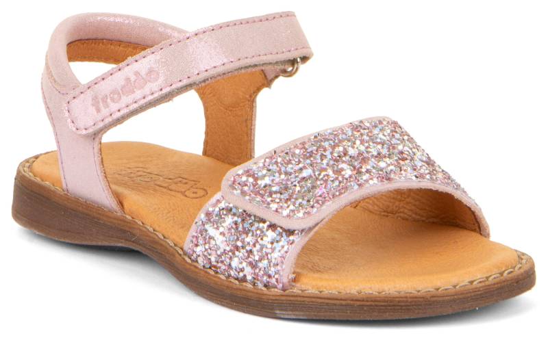 froddo® Sandale »Lore Sparkle«, Sommerschuh, Klettschuh, Sandalette, mit zwei Klettverschlüssen von froddo®