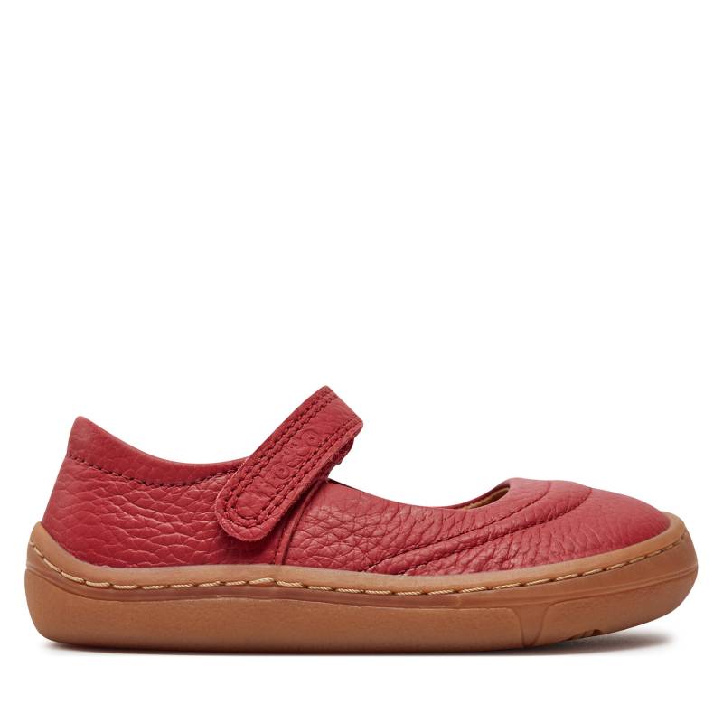 Halbschuhe Froddo Barefoot Mary J G3140184-2 M Rot von froddo